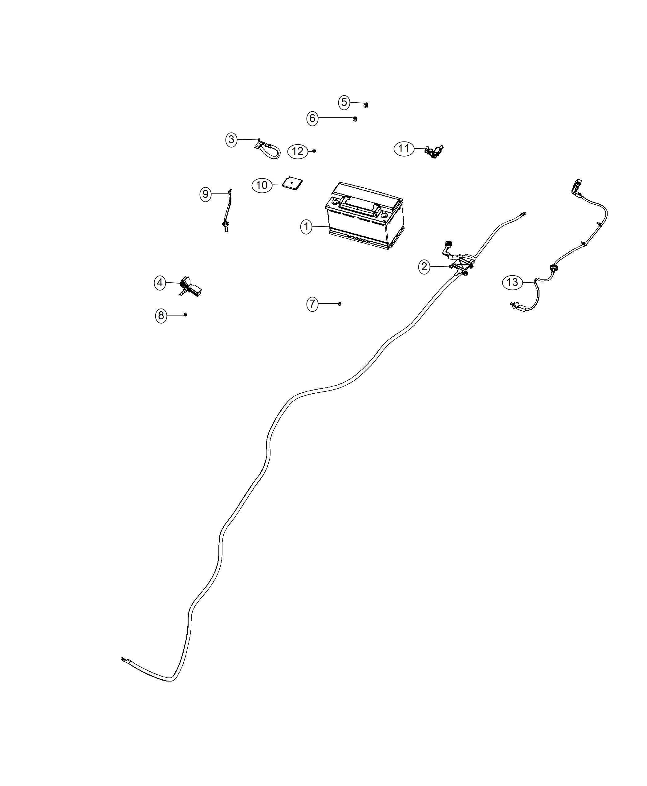 Wiring, Battery. Diagram