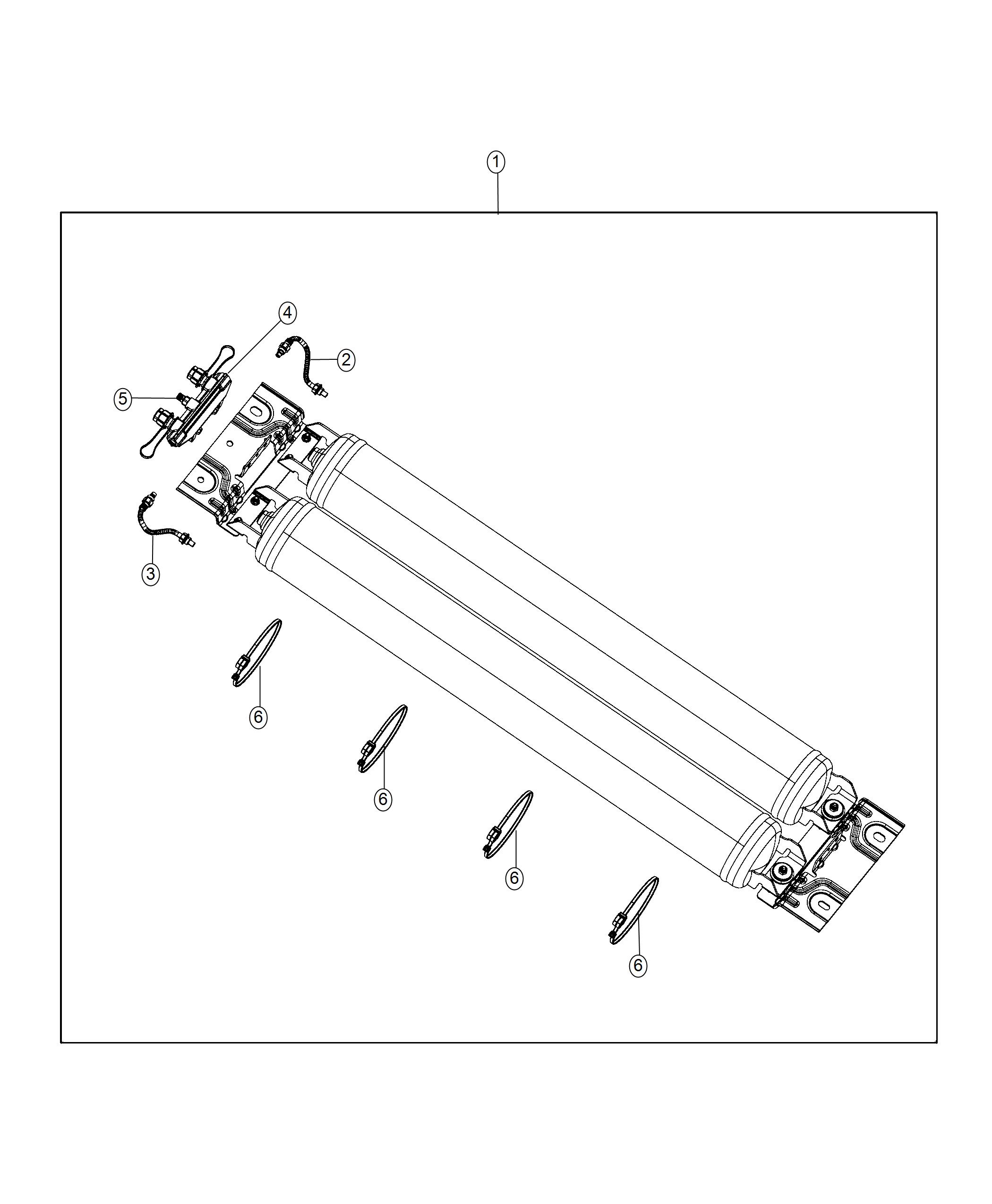 Diagram Reservoir Assembly. for your 2018 Ram 1500   