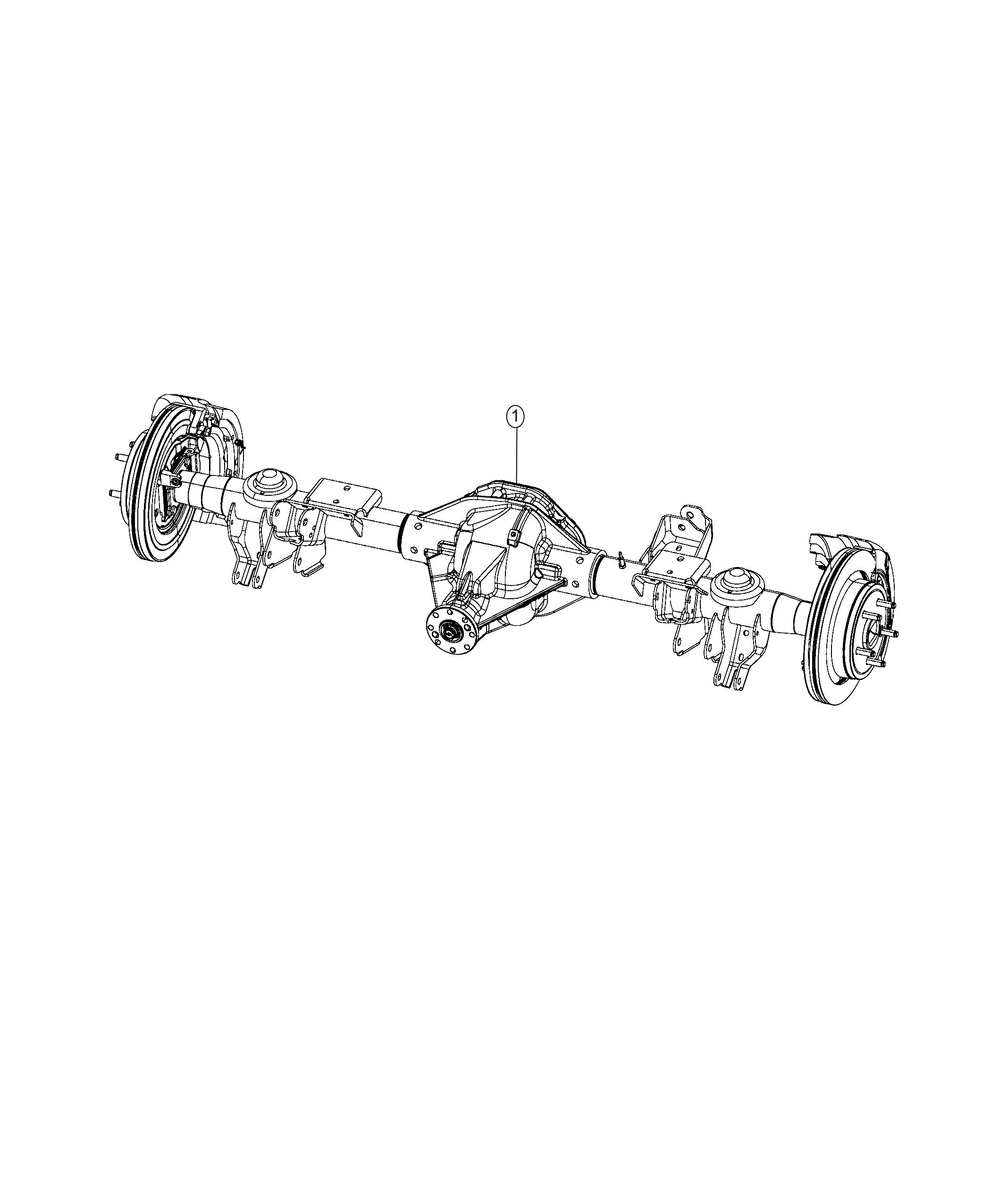 Axle Assembly. Diagram