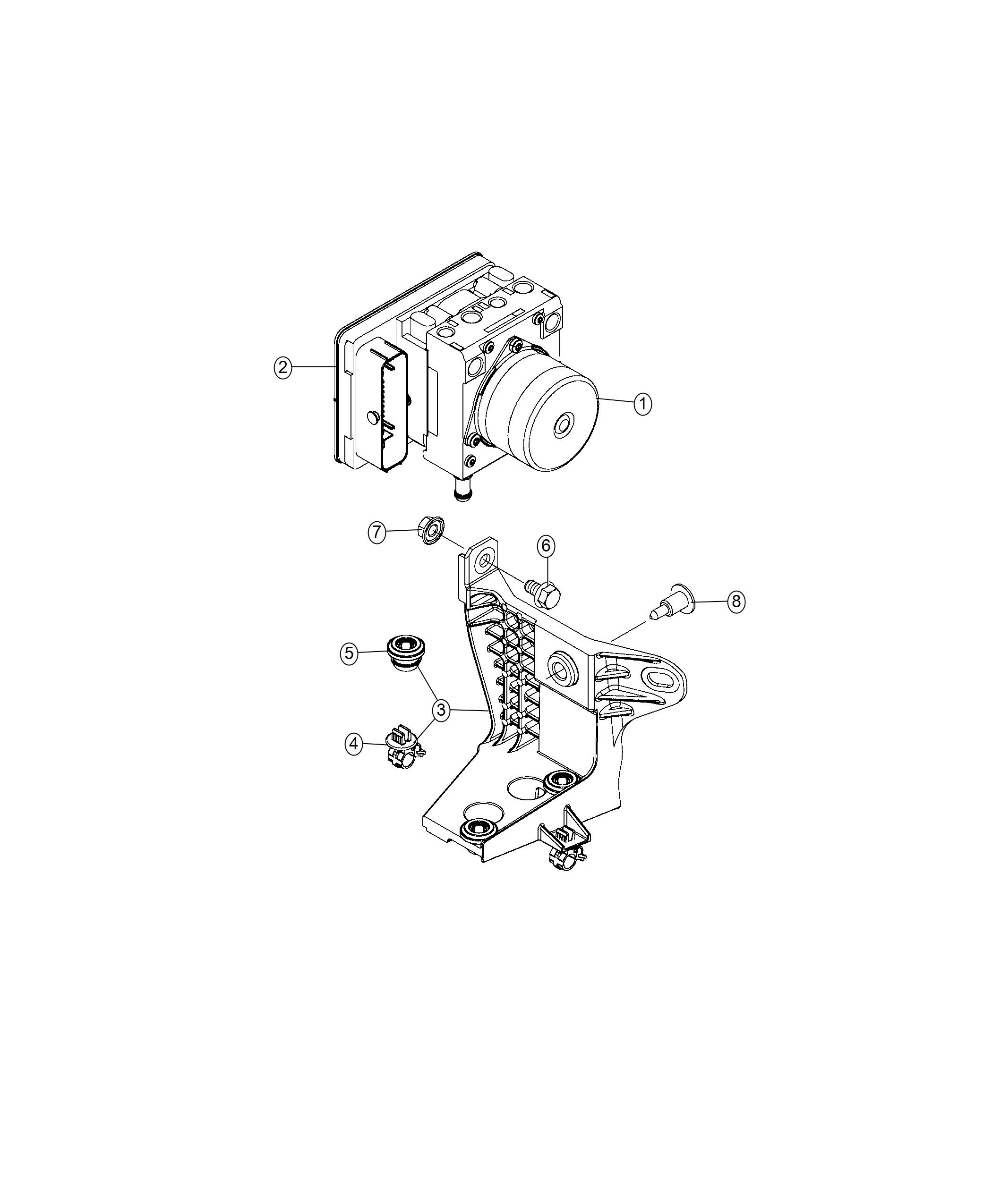 Hydraulic Control Unit. Diagram