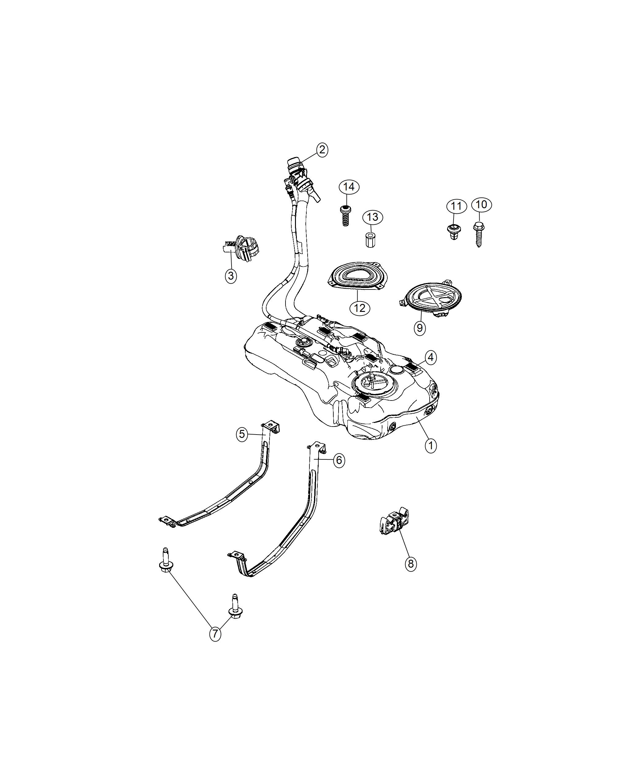 Fuel Tank. Diagram