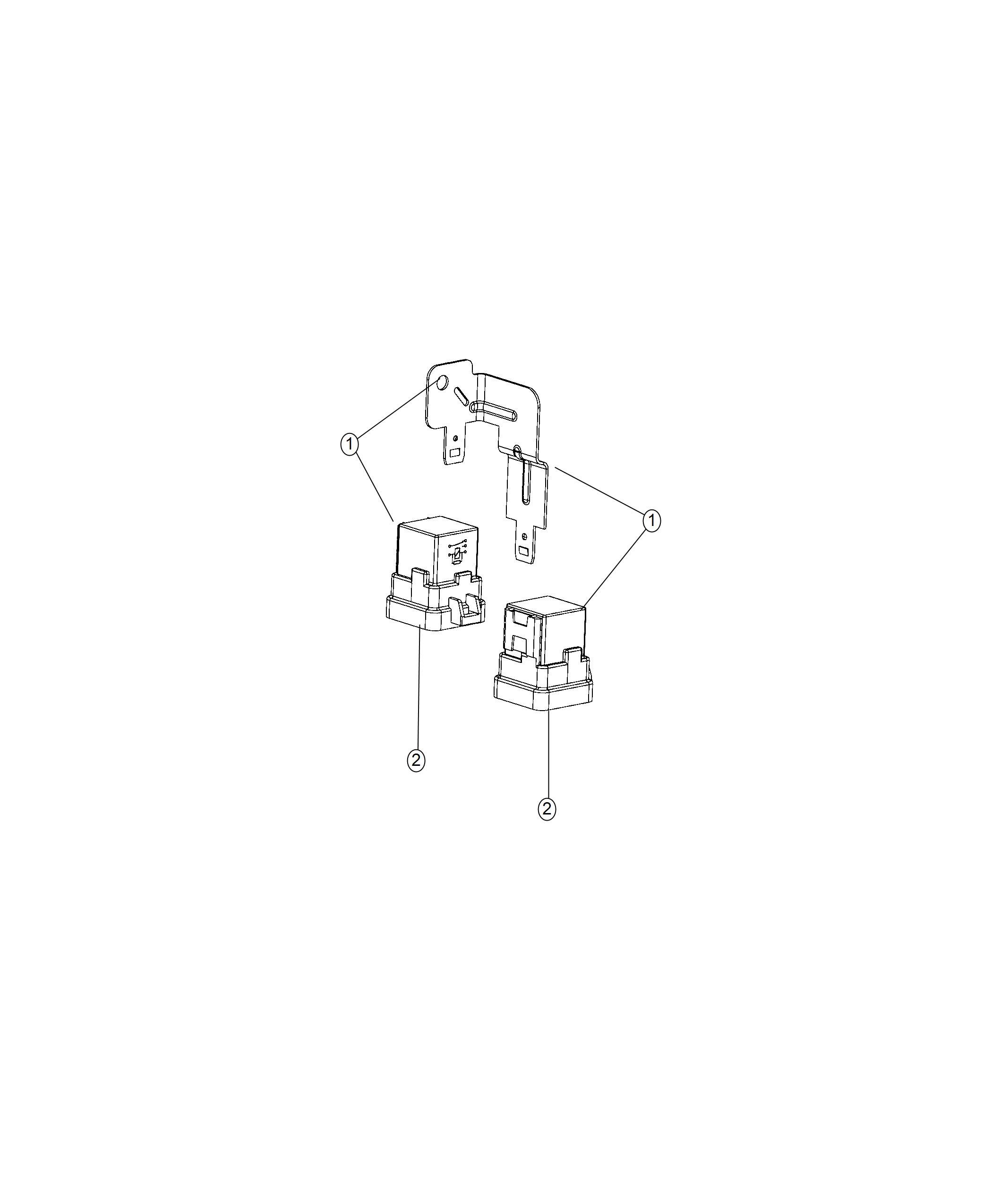 Diagram Relay Radiator Fan. for your 2018 Dodge Grand Caravan   