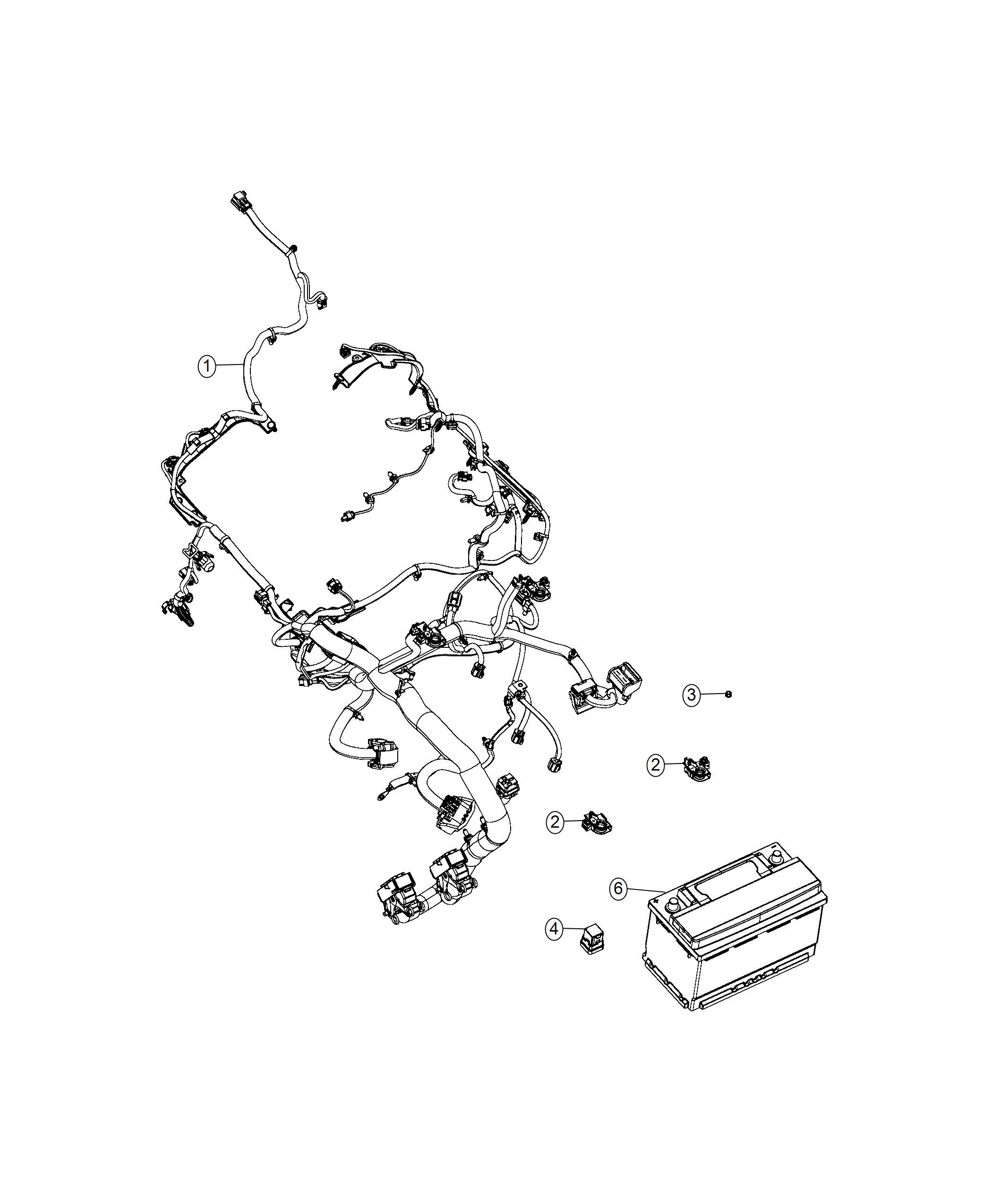 Wiring, Battery. Diagram