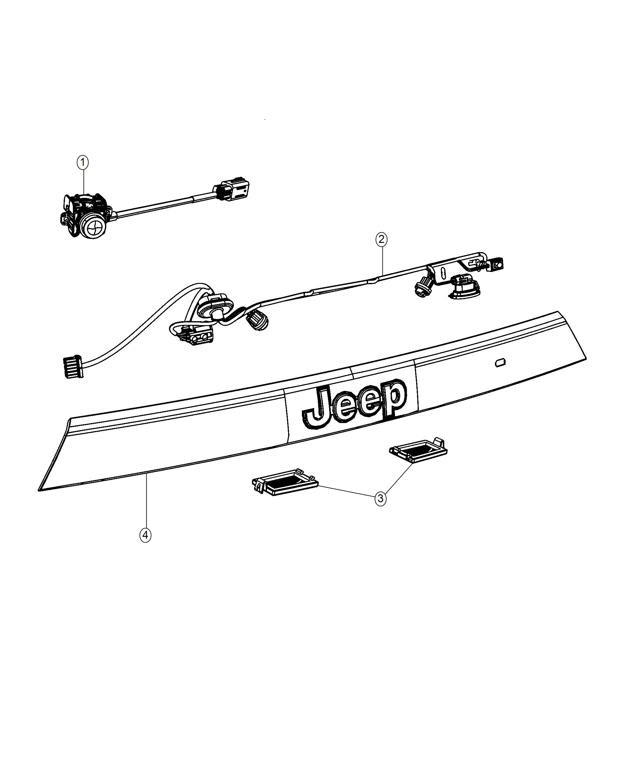 Rear View Camera System. Diagram