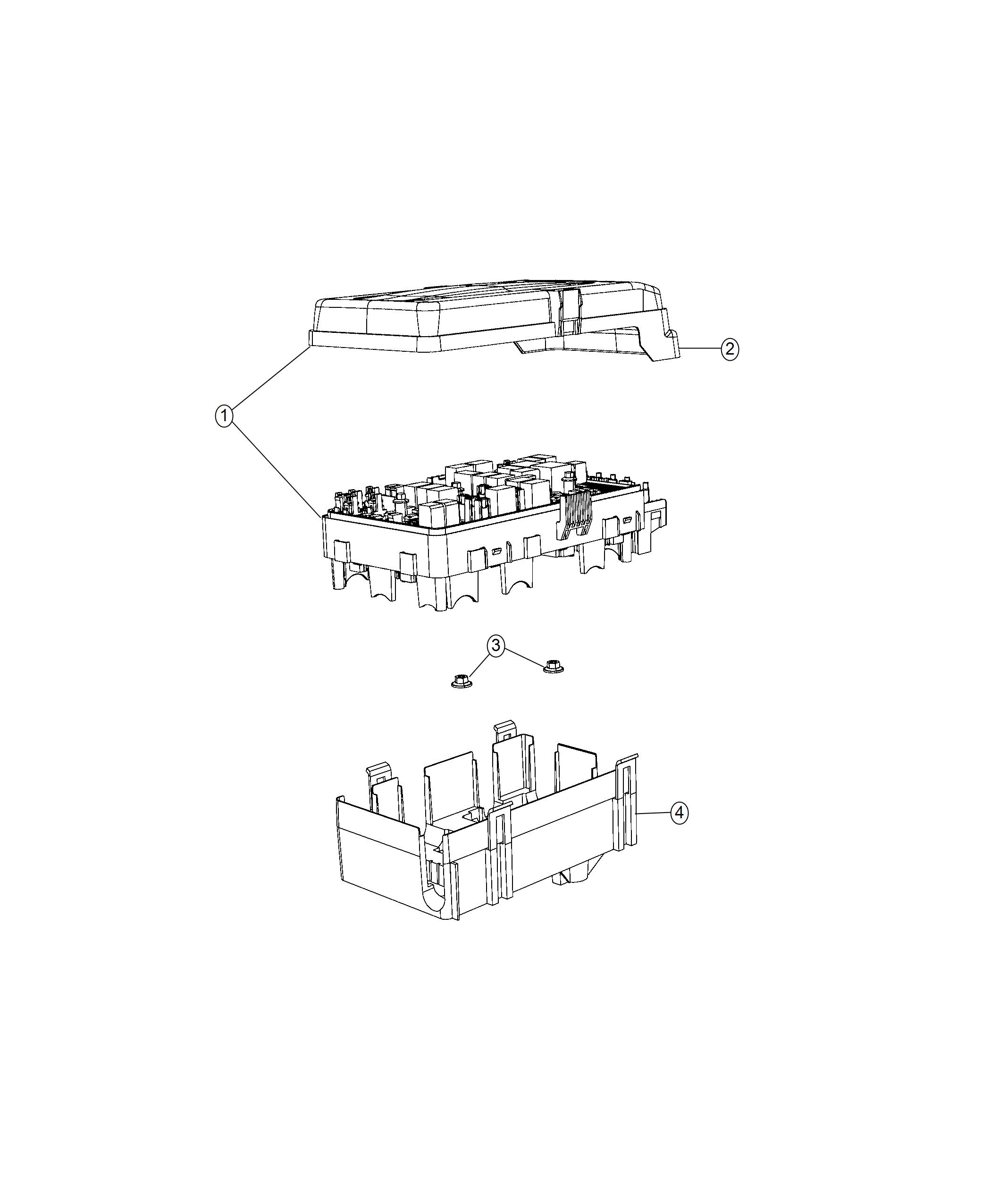 Diagram Power Distribution Center. for your Chrysler