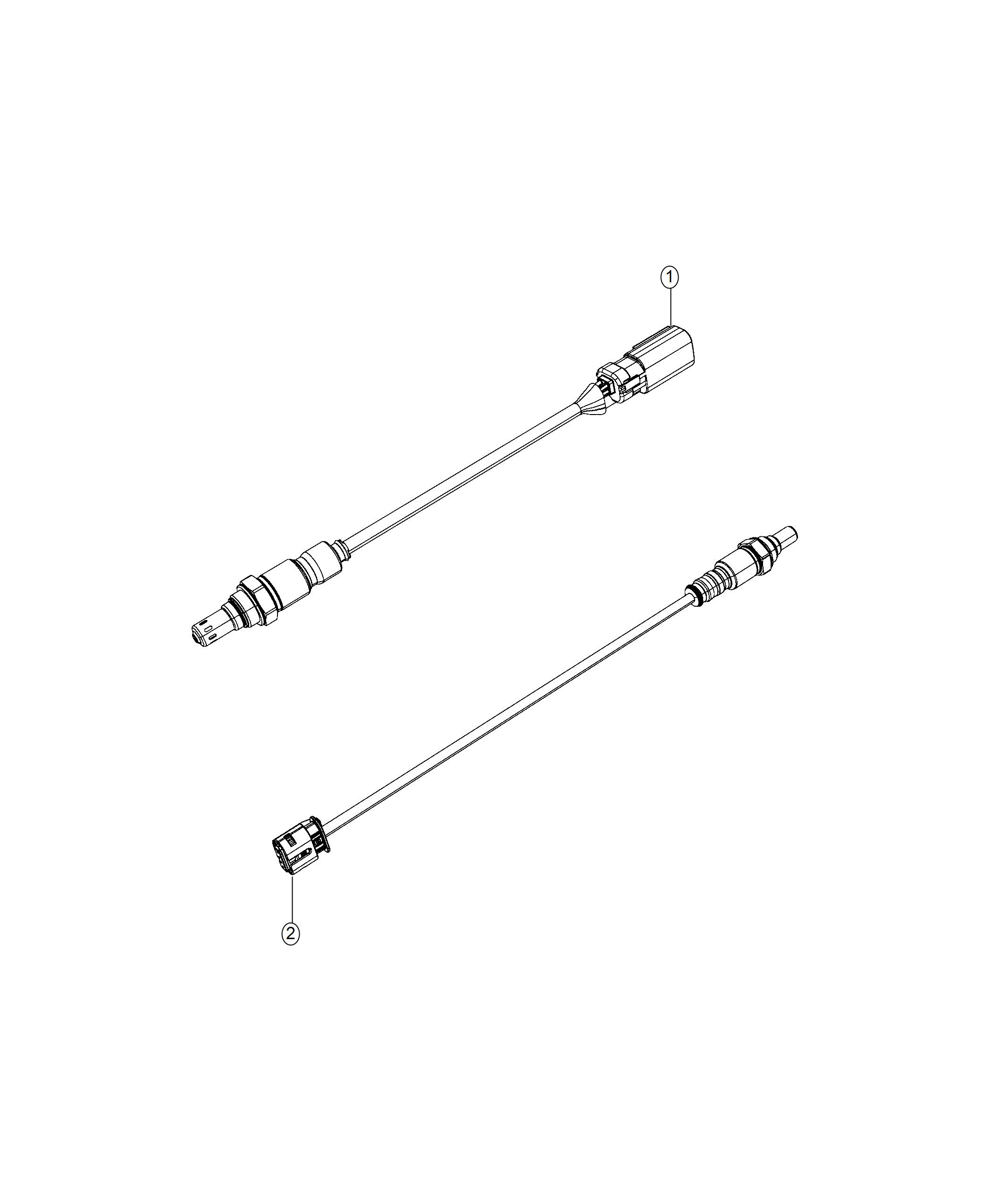 Diagram Sensors, Oxygen. for your 2002 Chrysler 300  M 