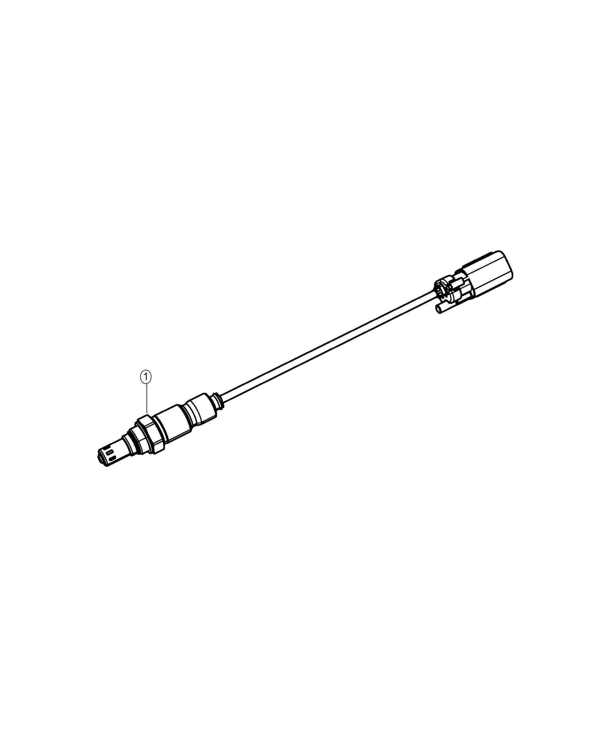 Diagram Sensors, Oxygen. for your 2003 Chrysler 300  M 