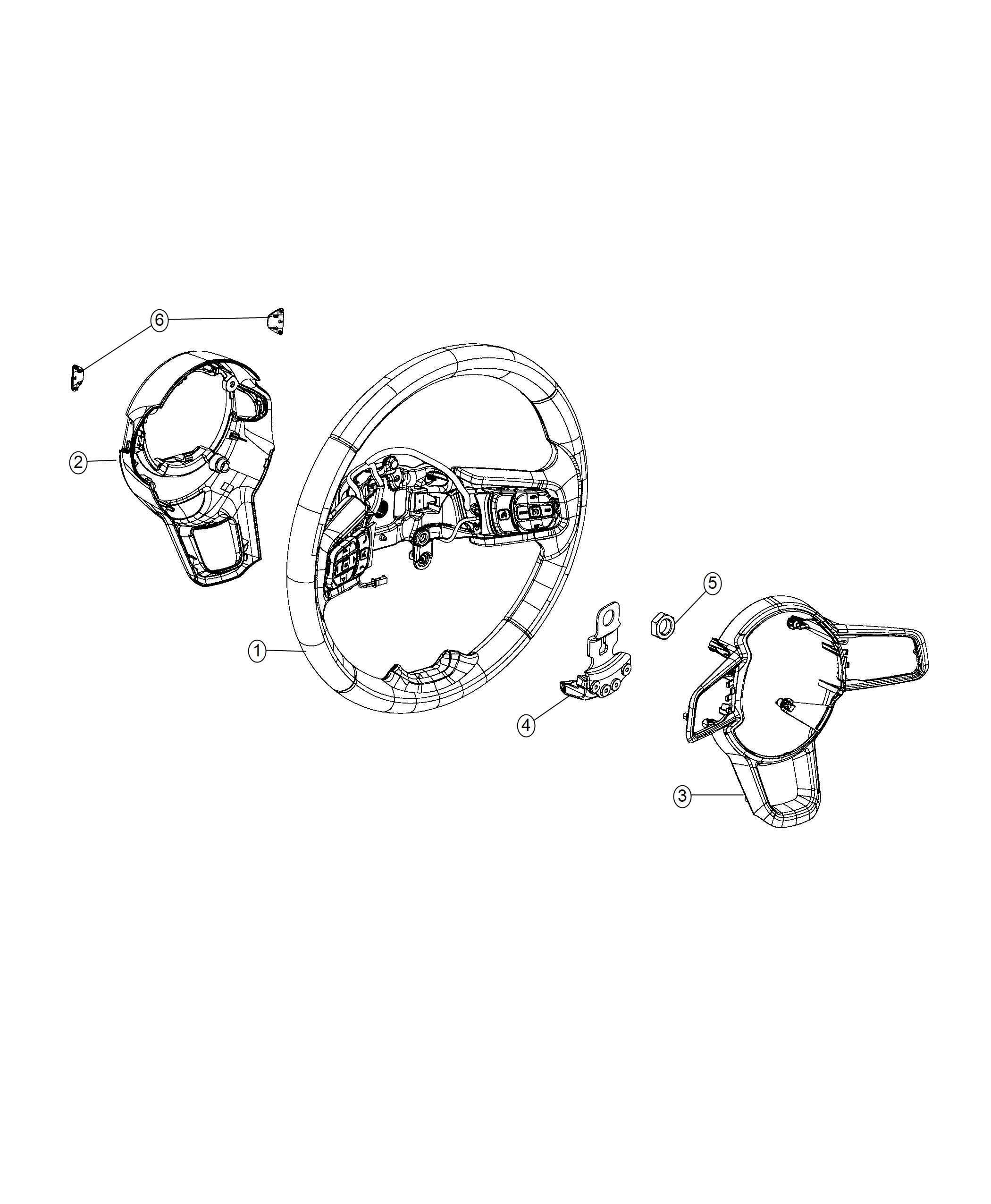 Steering Wheel. Diagram