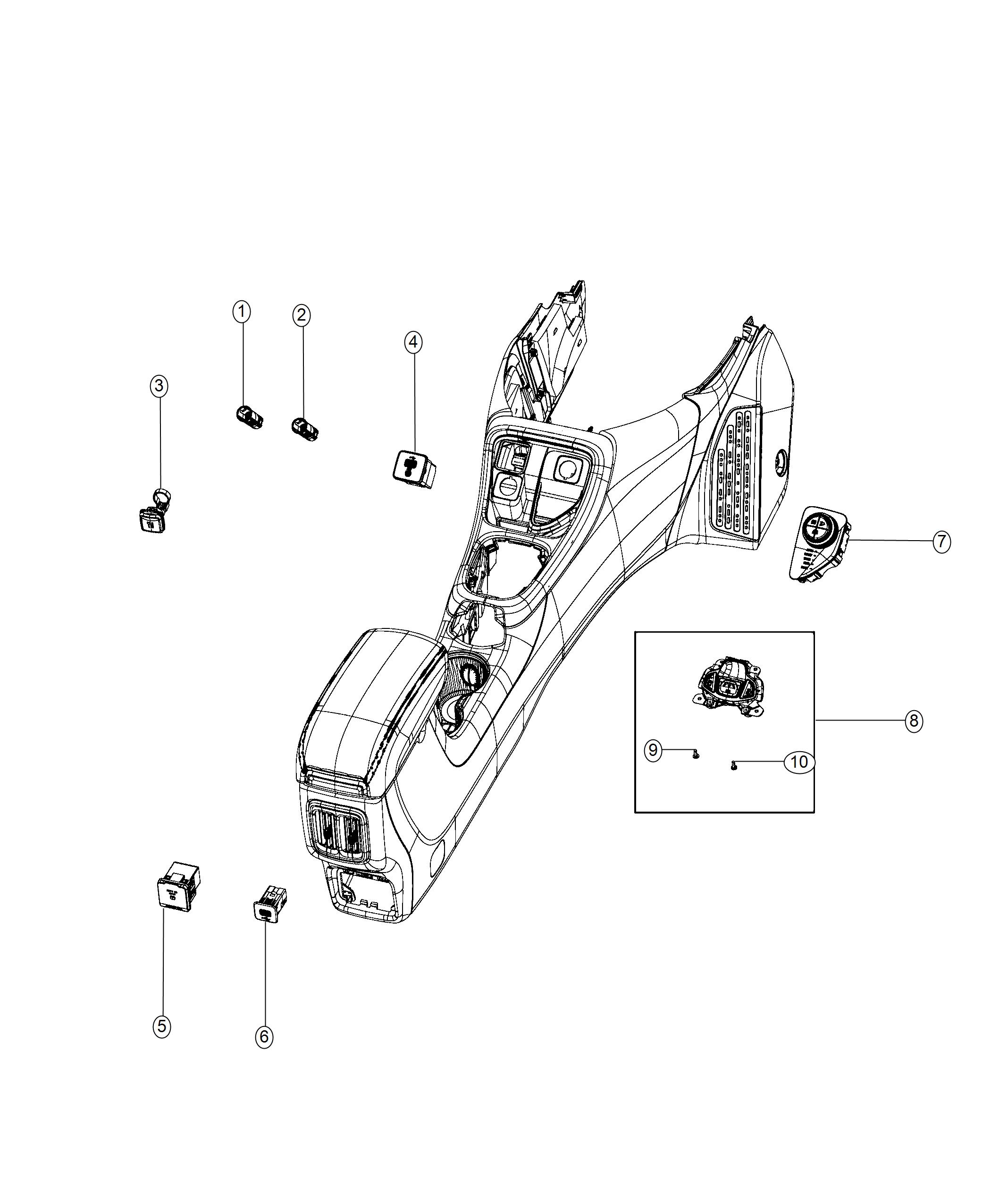 Switches, Console. Diagram