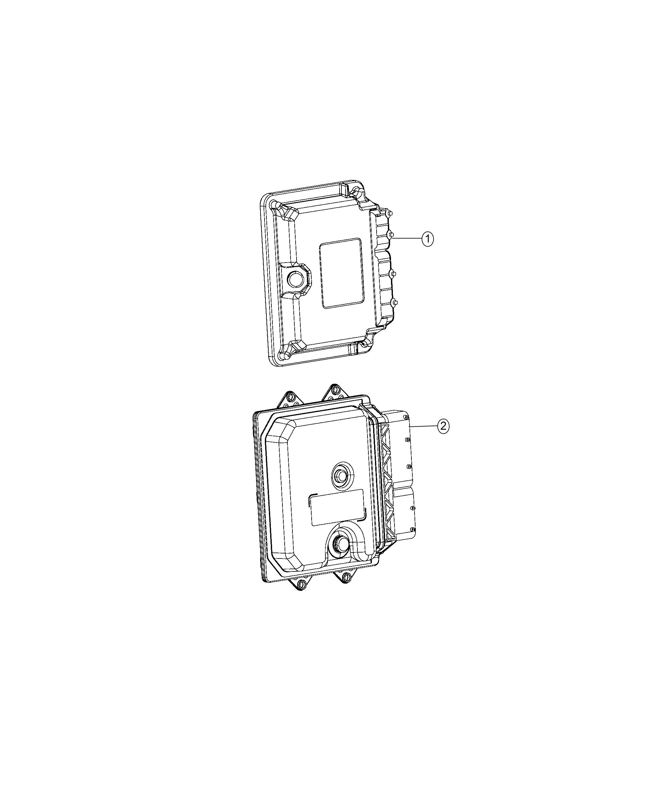 Diagram Module, Engine Compartment. for your 2023 Fiat 500X   