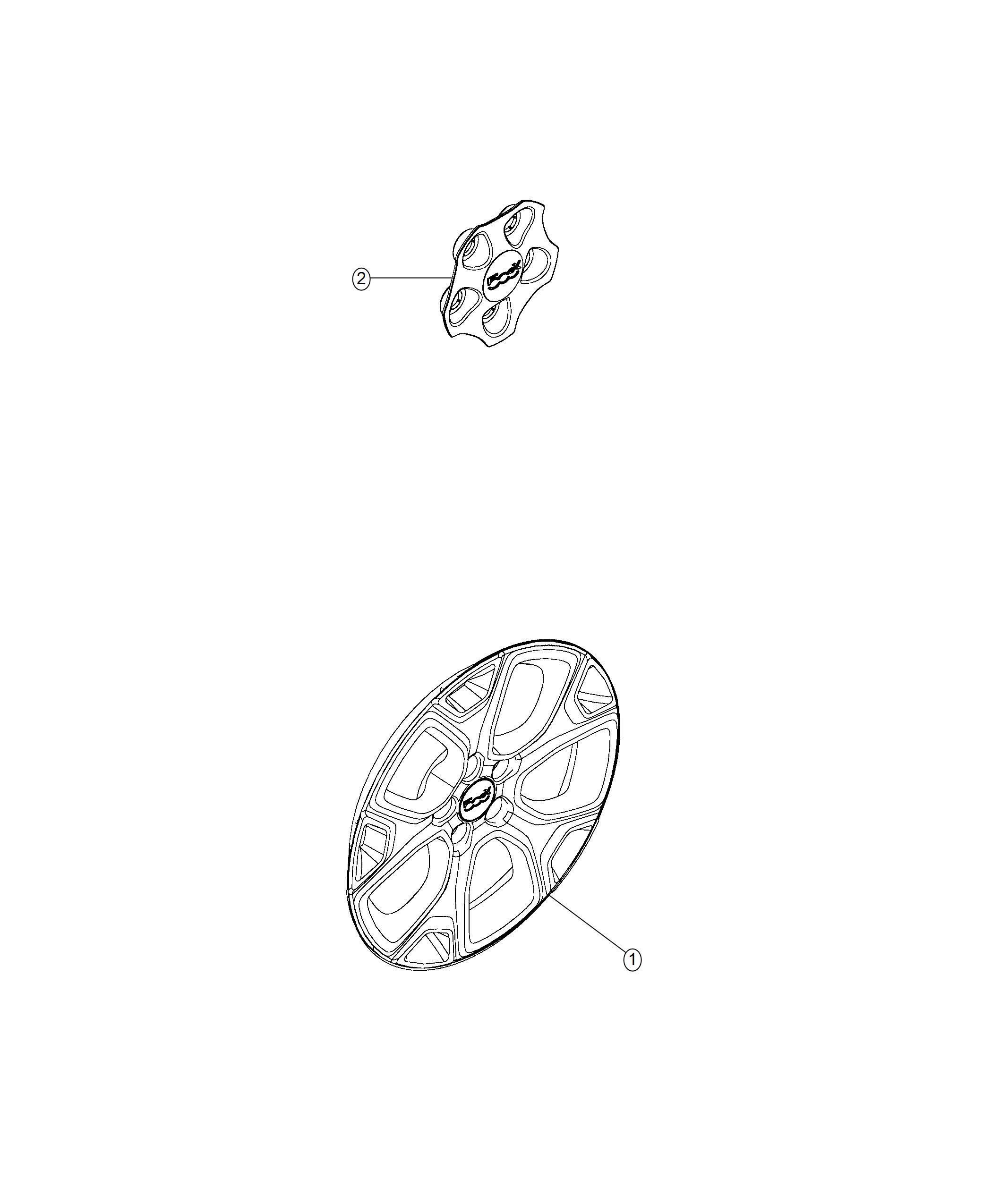 Wheel Covers and Center Caps. Diagram