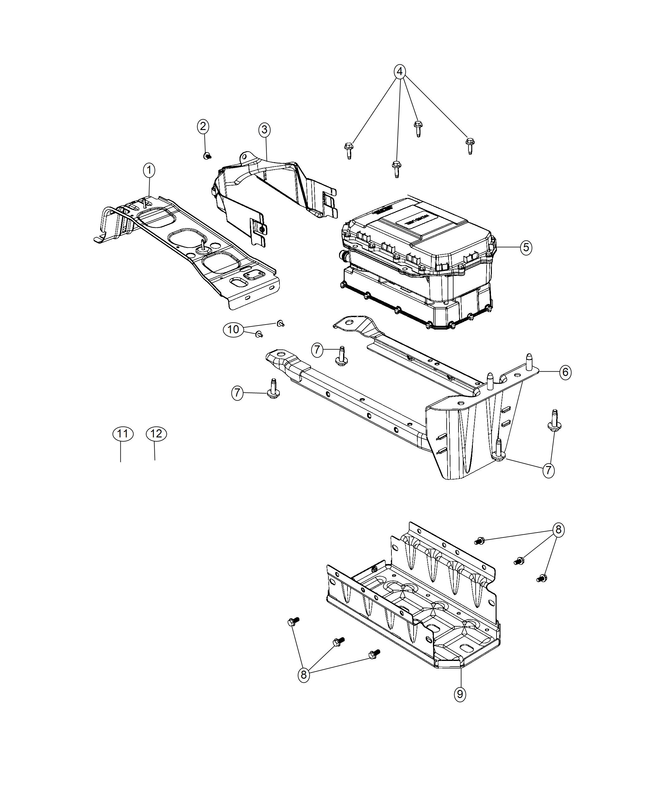 Diagram Power Pack Unit. for your 2004 Chrysler 300  M 