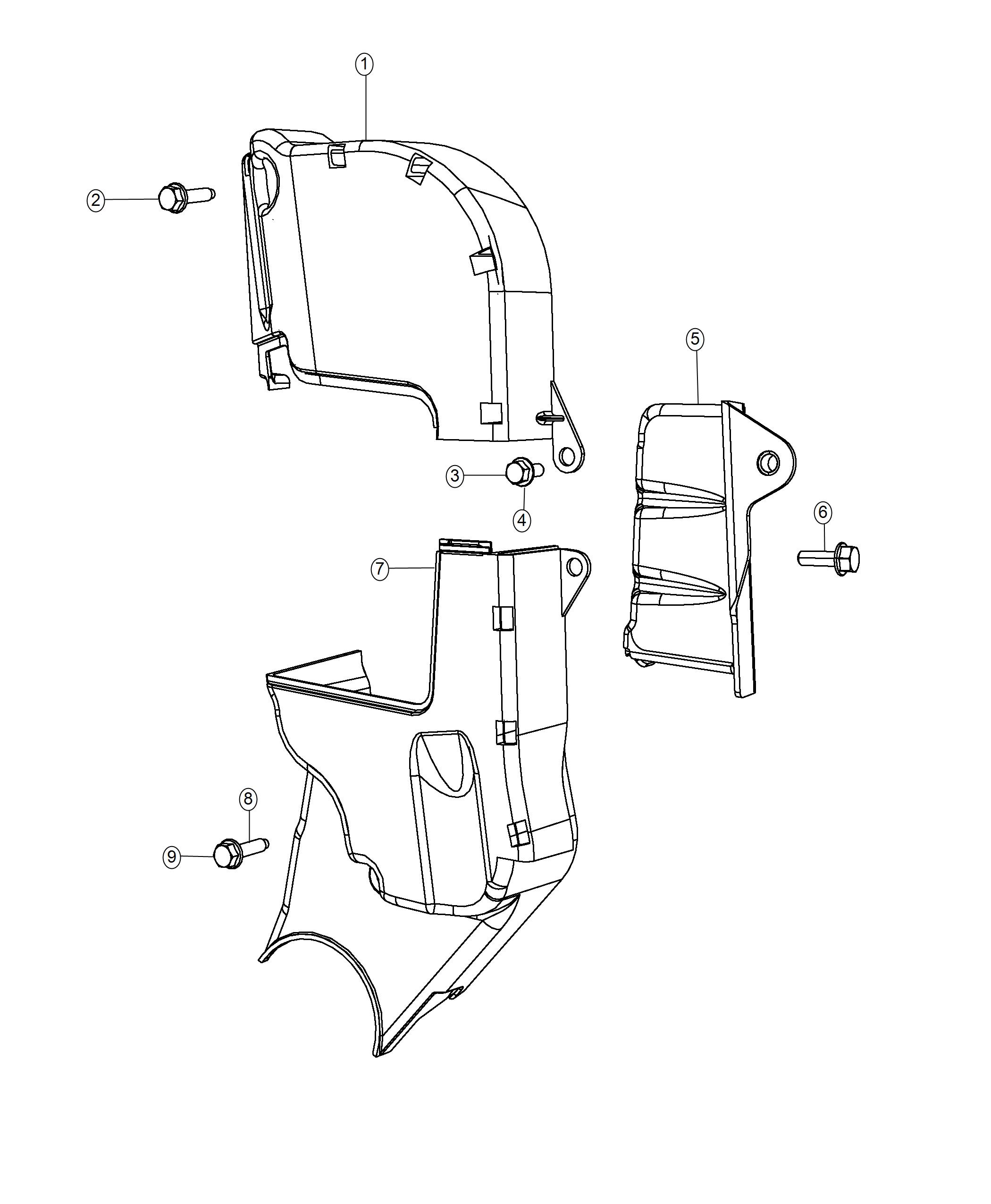 Diagram Timing Case Covers 1.4L Turbocharged. for your 2002 Chrysler 300  M 