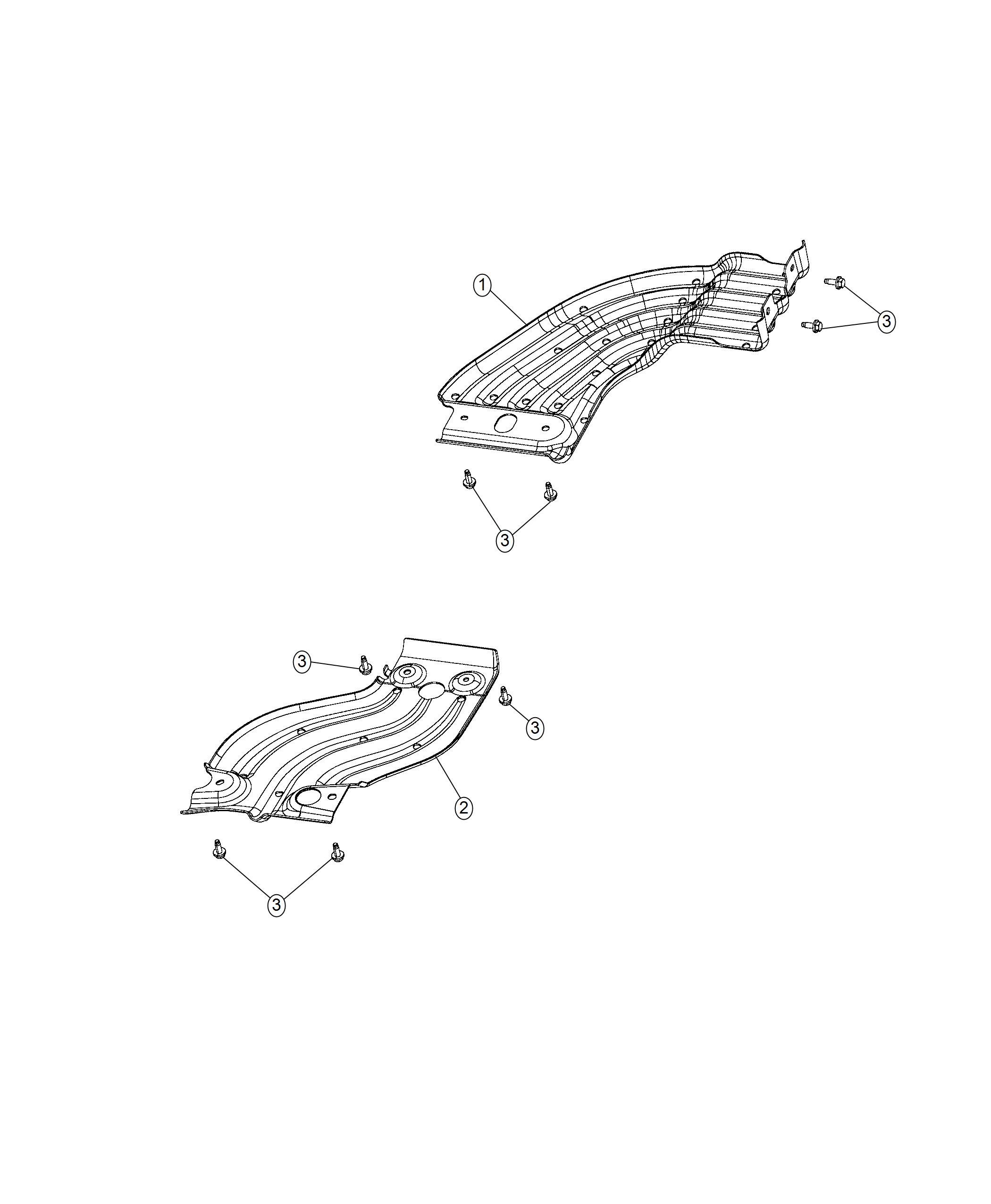 Underbody Plates And Shields. Diagram