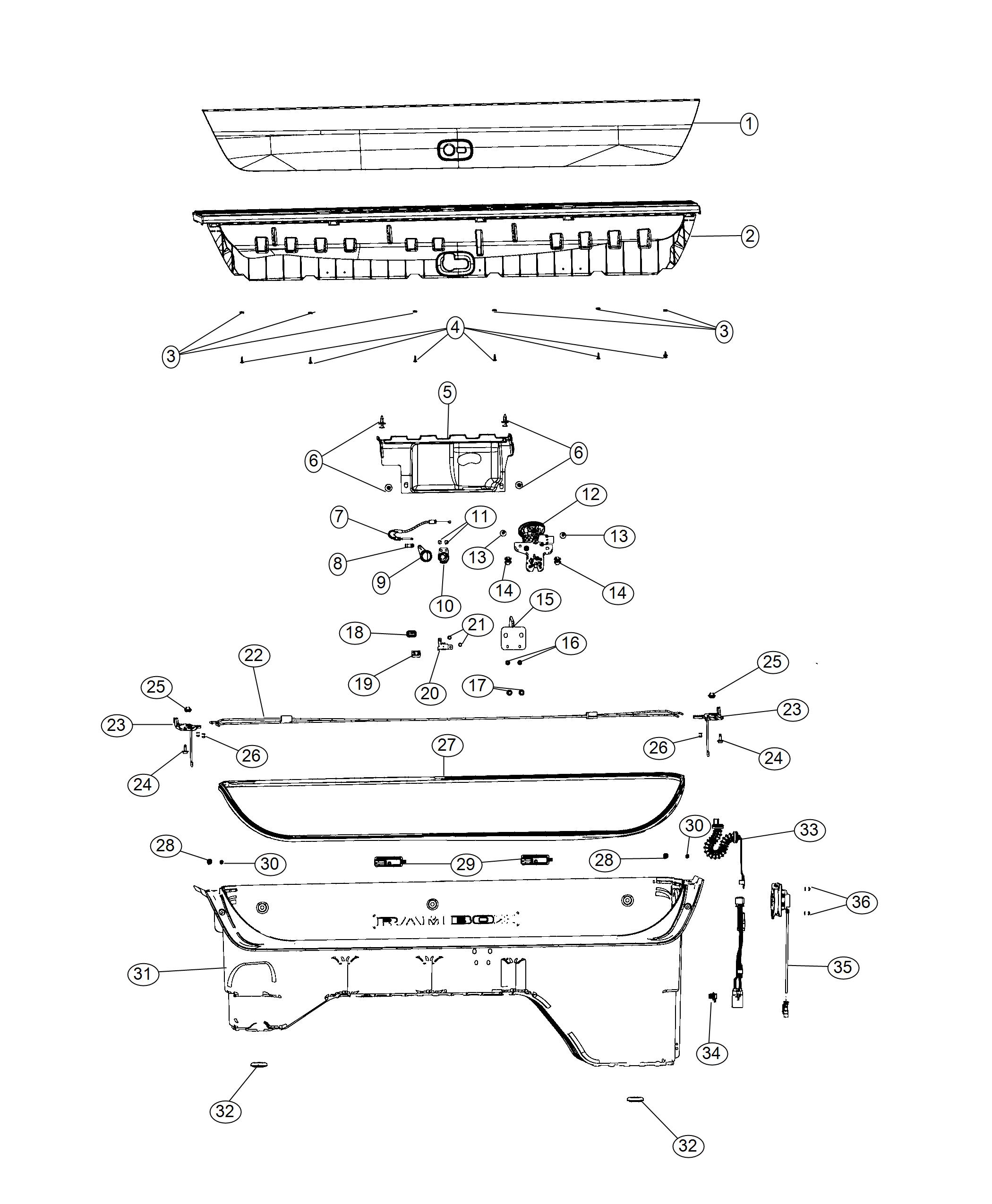 Diagram RAM Box. for your Chrysler