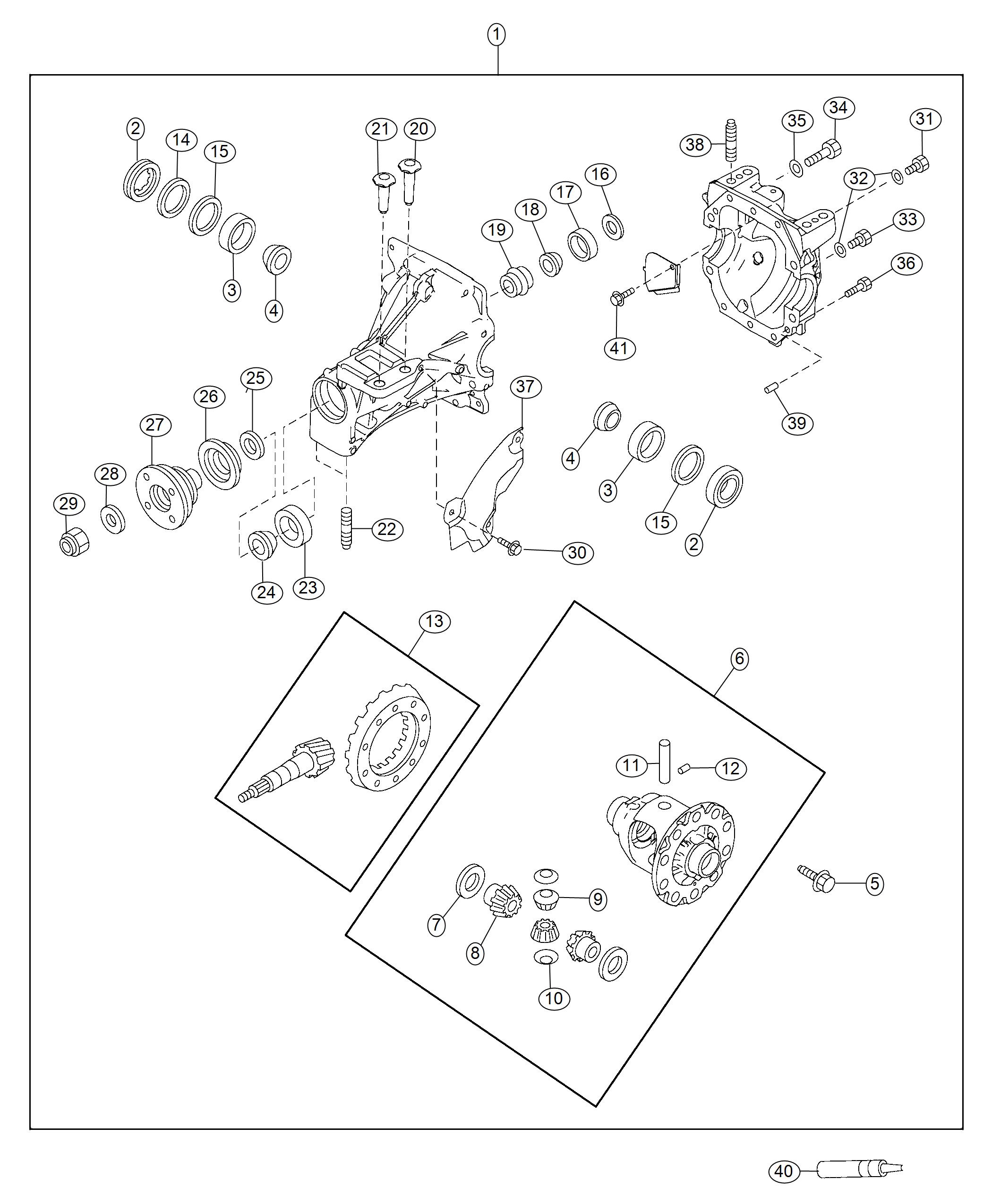 Diagram Internal Components. for your 2001 Chrysler 300  M 