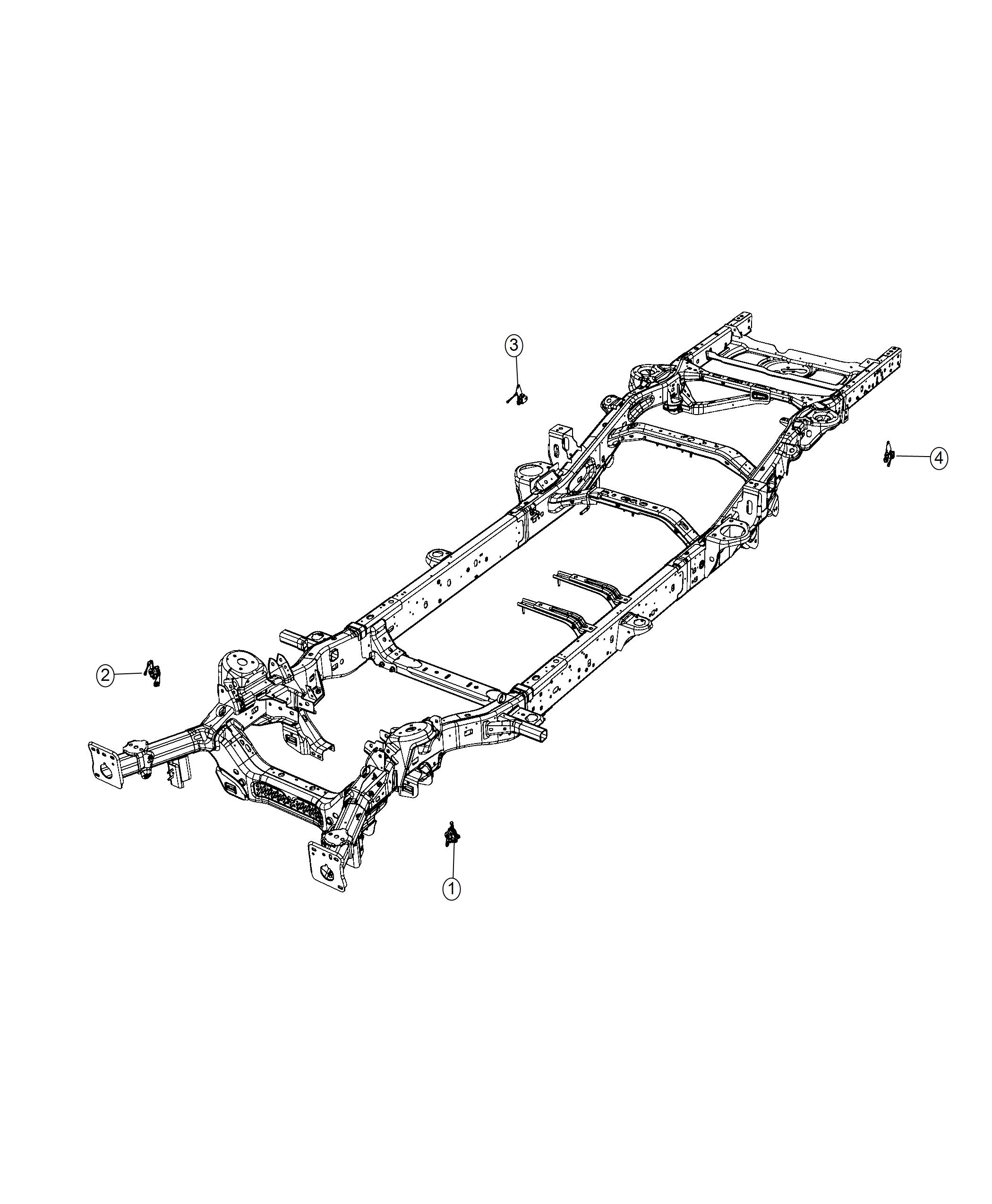 Diagram Sensors, Ride Height Leveling. for your 2001 Chrysler 300  M 