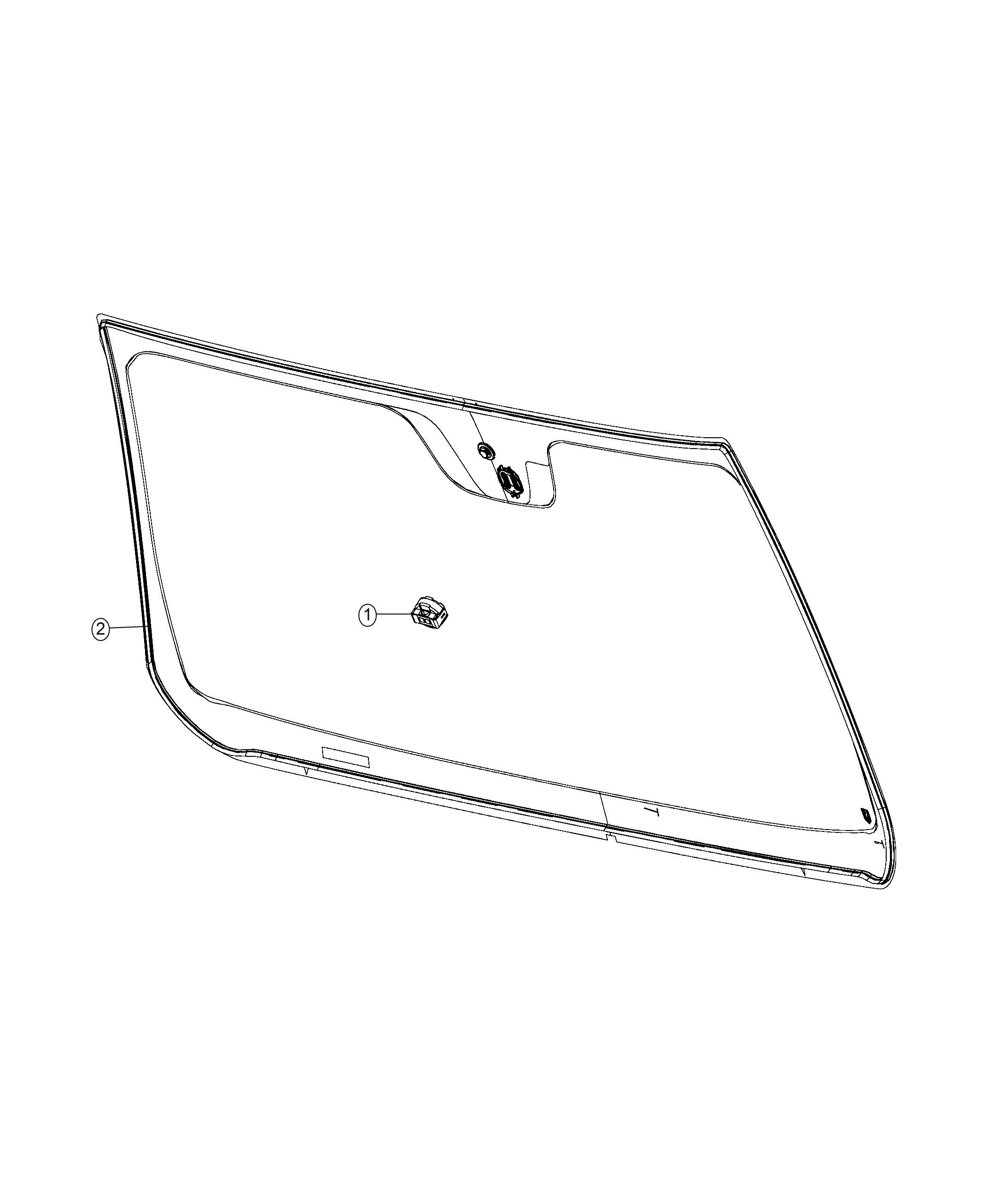 Diagram Sensor, Rain. for your 2000 Chrysler 300  M 