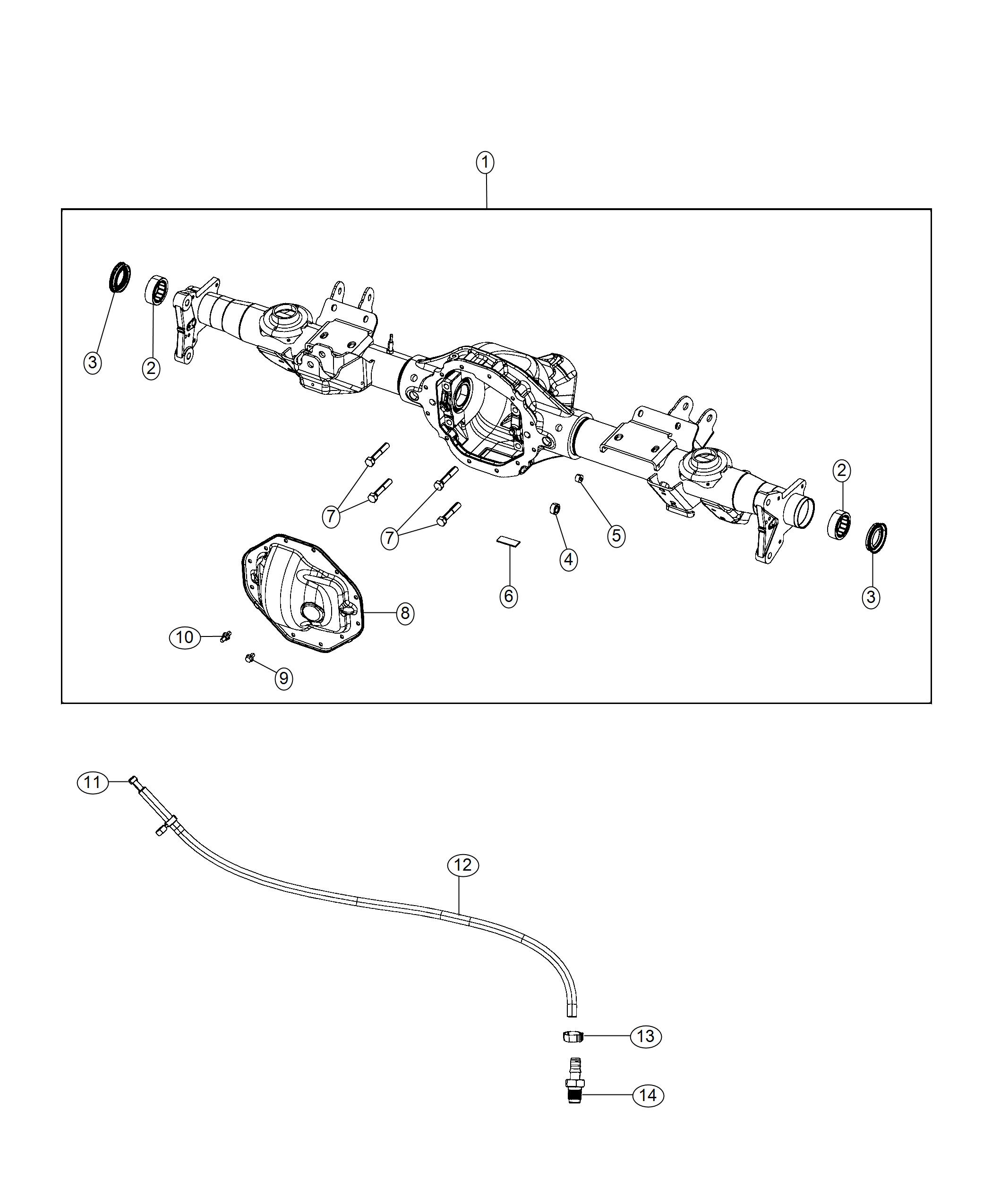 Diagram Housing and Vent. for your Chrysler 300  M