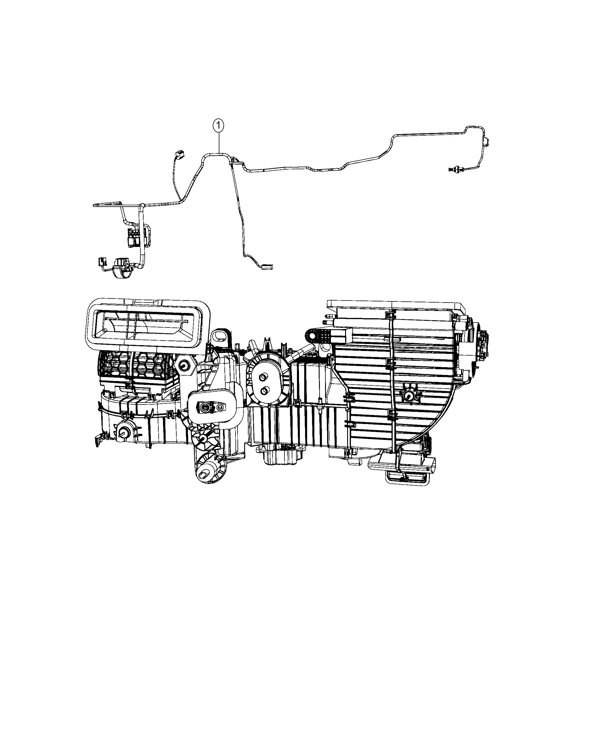 Diagram Wiring, Air Conditioning And Heater. for your Chrysler 300  M