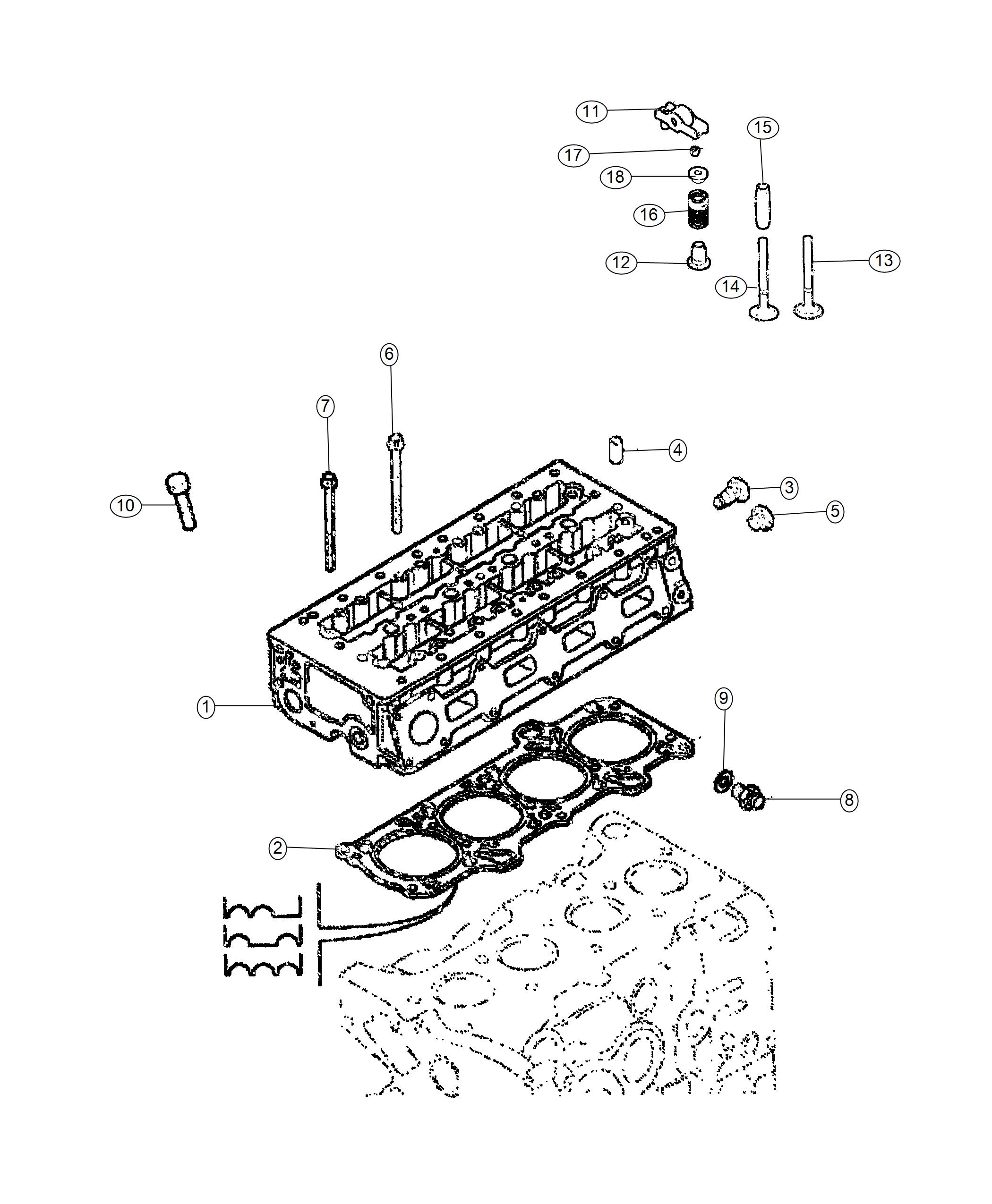 Cylinder Head. Diagram