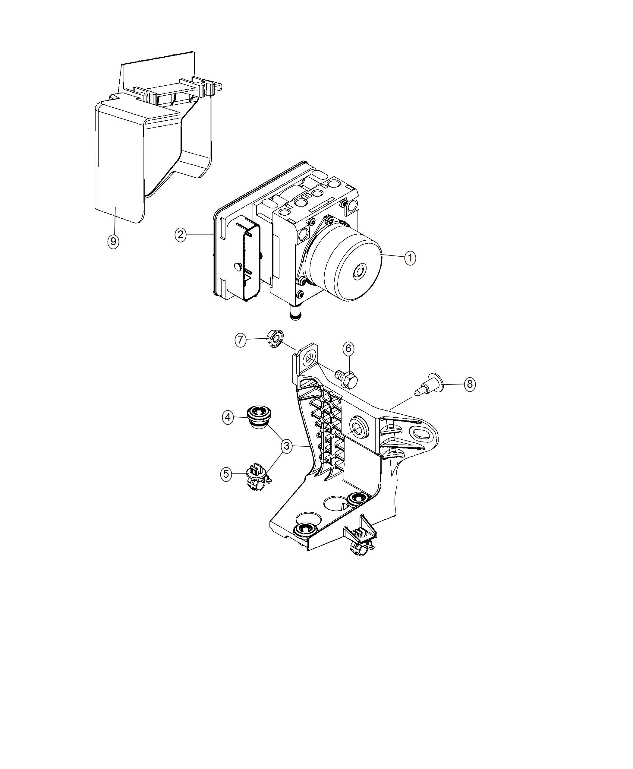 Hydraulic Control Unit. Diagram