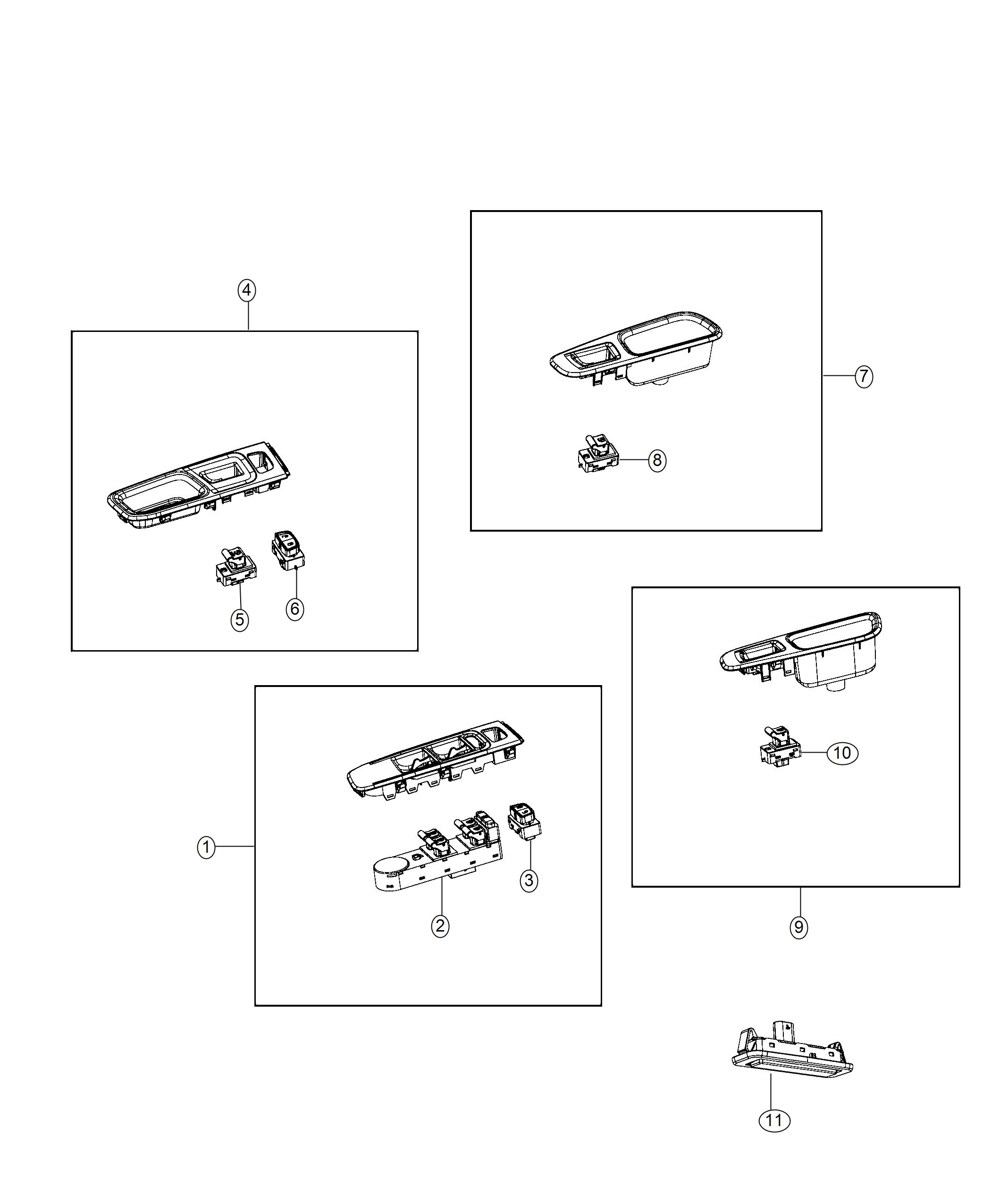 Switches, Door. Diagram