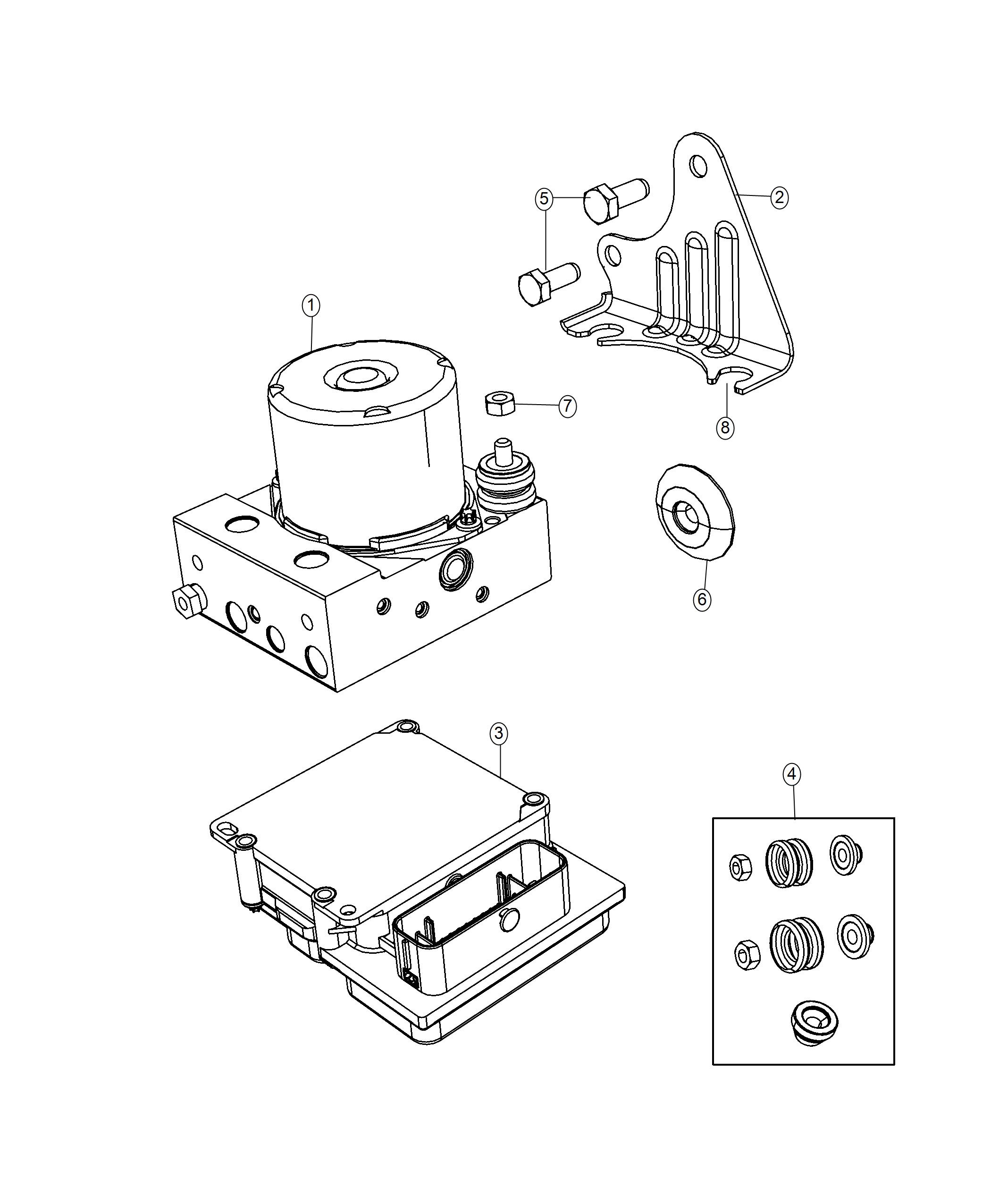 Full size assembly image of Hydraulic Control Unit. (1/1)