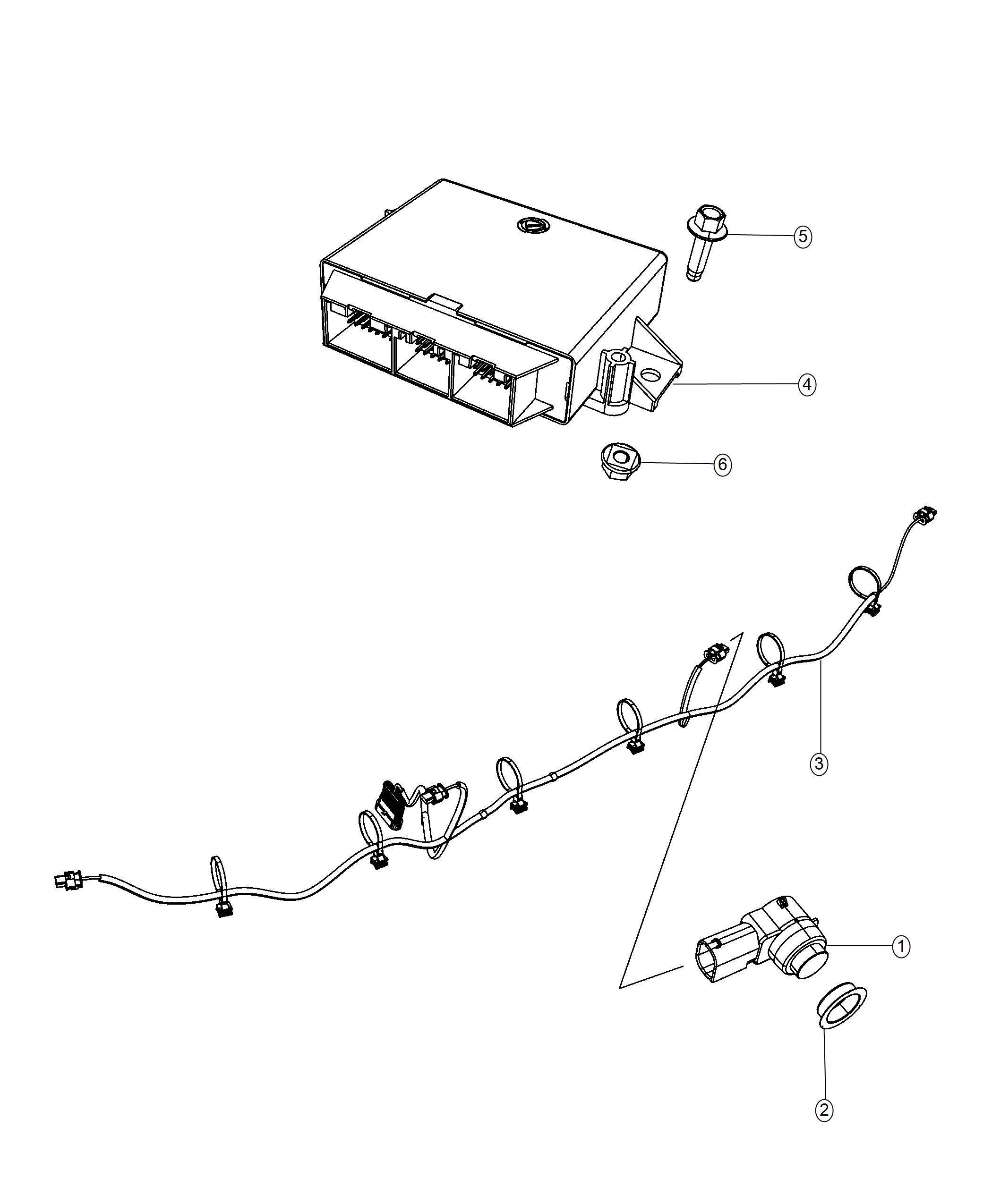 Park Assist. Diagram