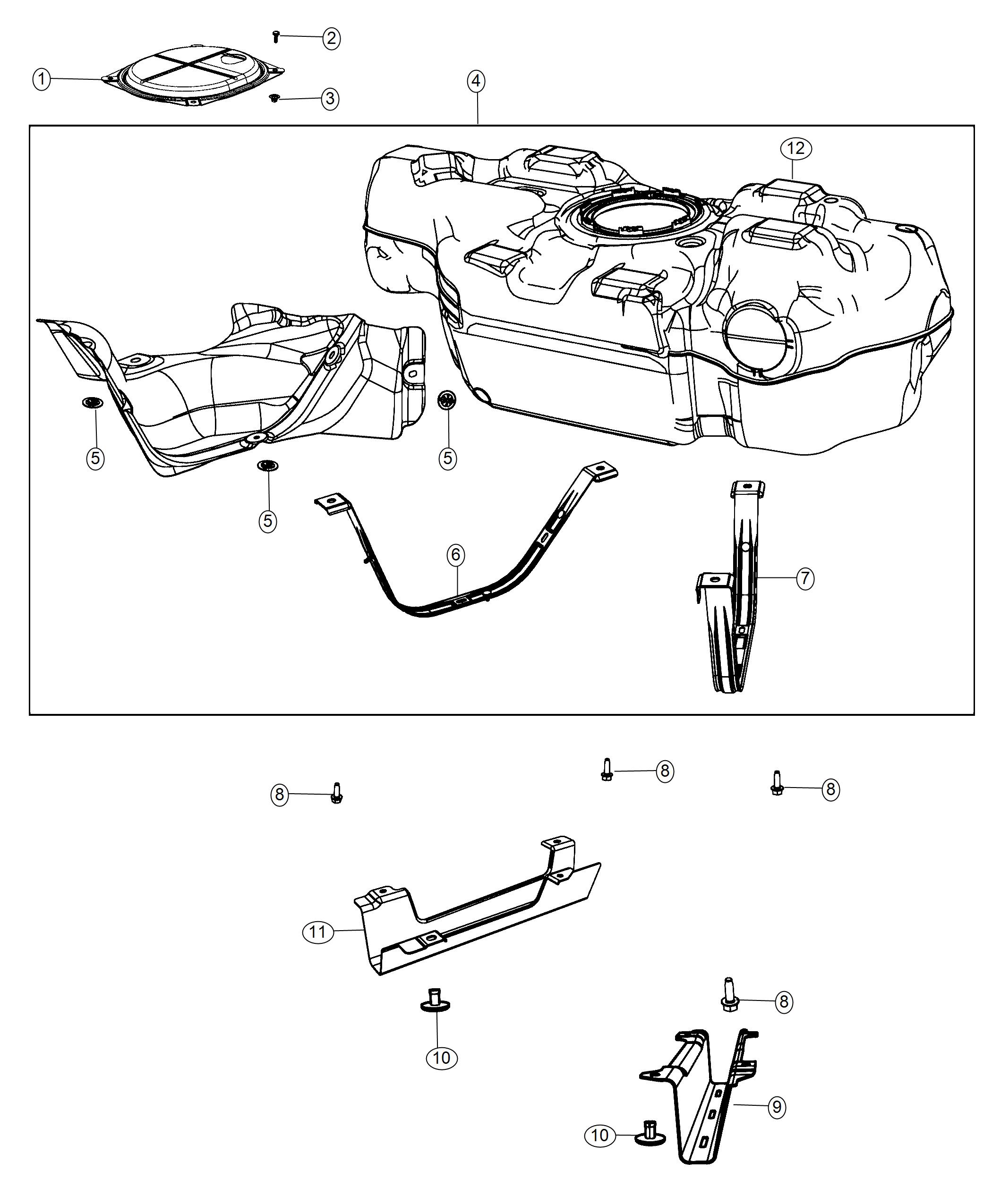 Fuel Tank. Diagram