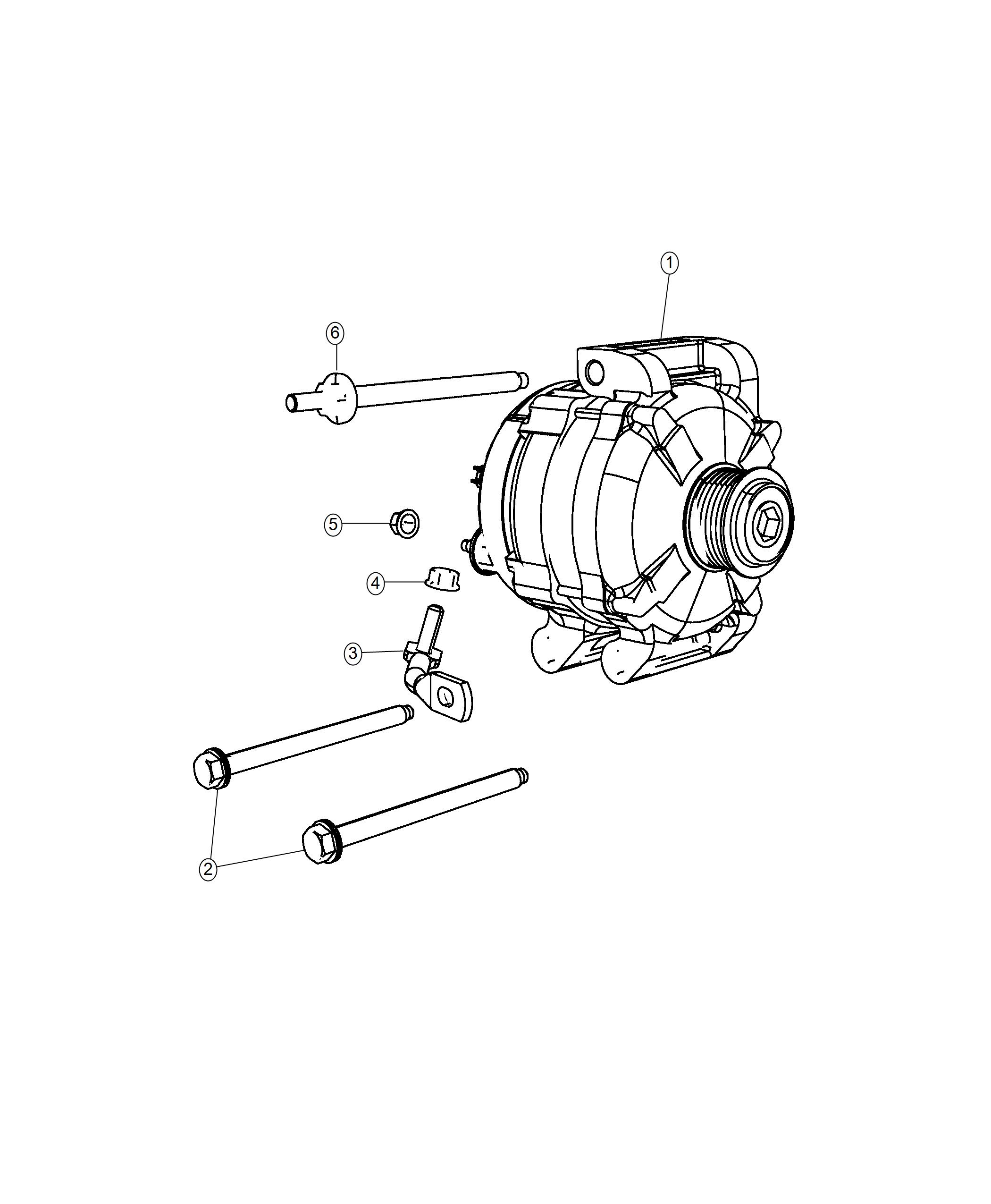 Diagram Generator/Alternator. for your Dodge