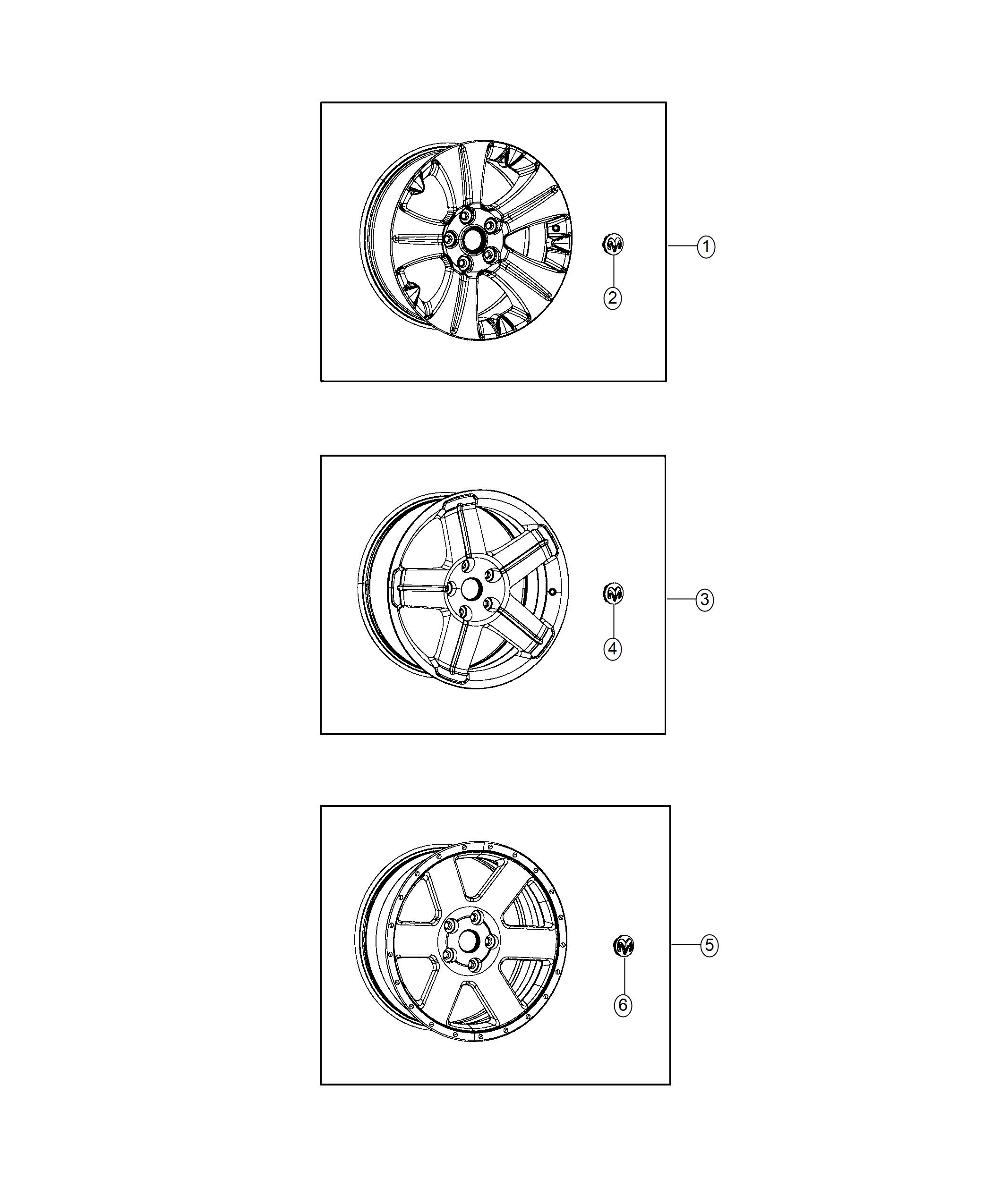 Diagram Wheel Kit. for your 2016 Jeep Grand Cherokee   