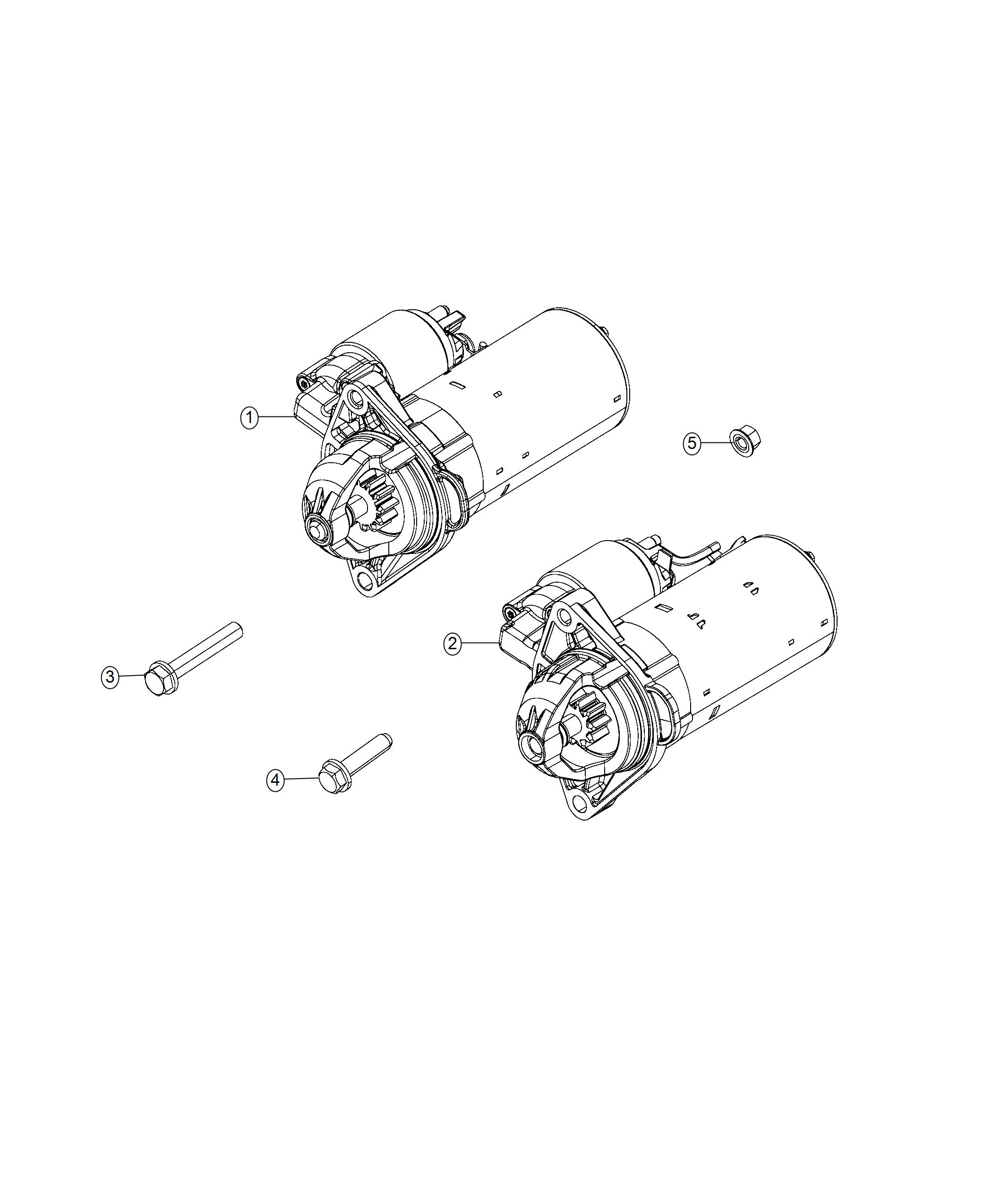 Starter. Diagram