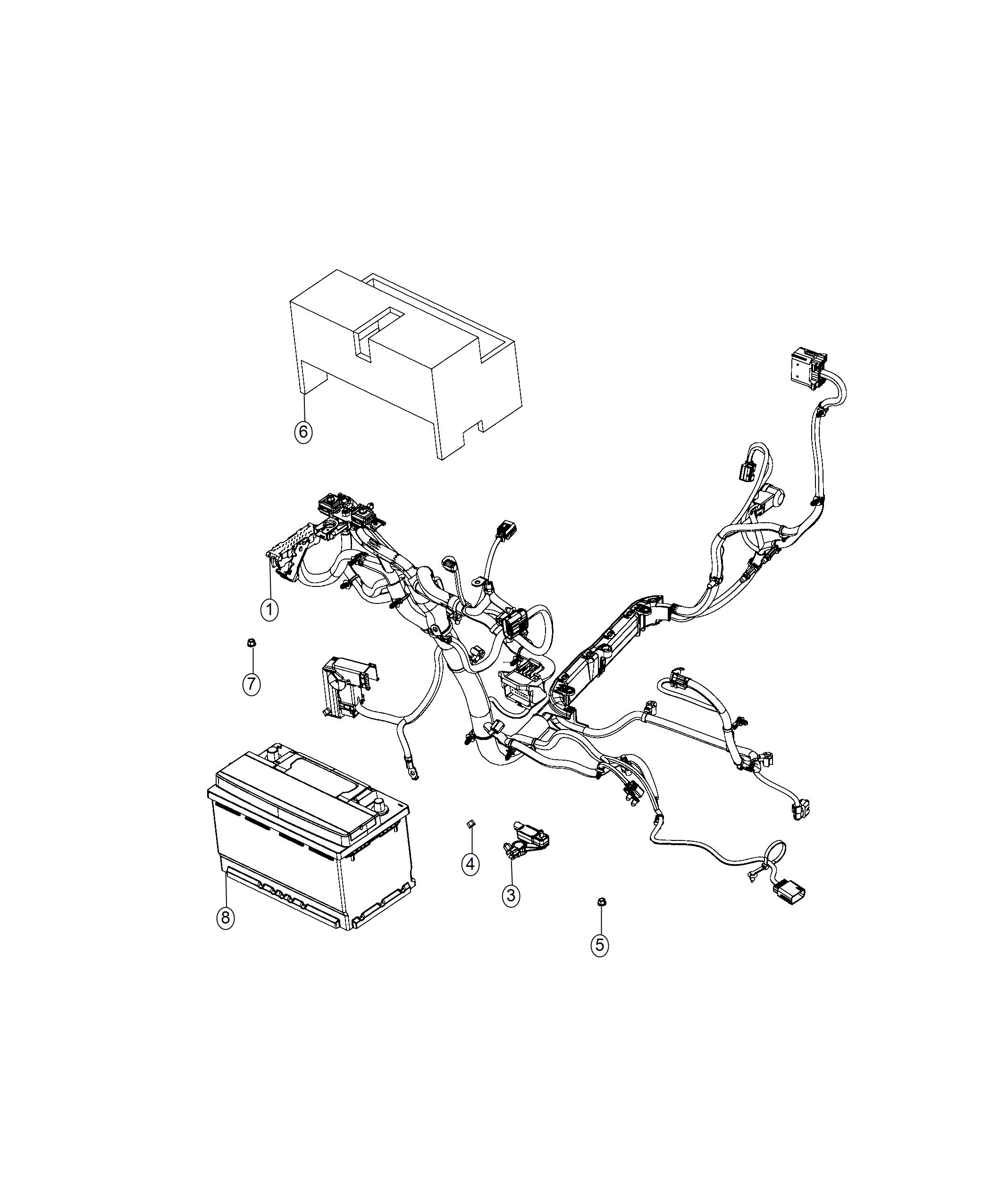 Diagram Wiring, Battery. for your Ram 5500  