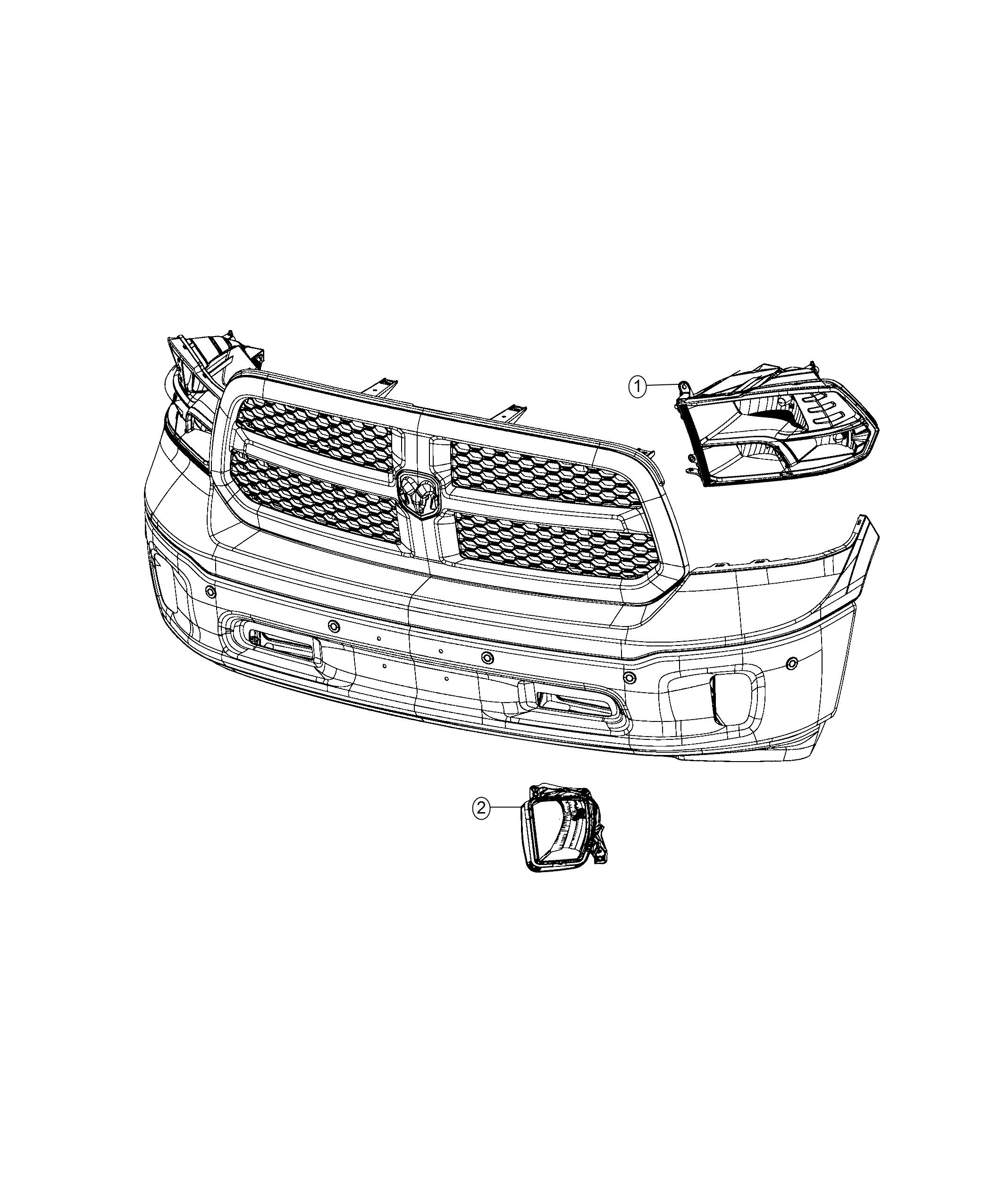 Lamps, Head. Diagram