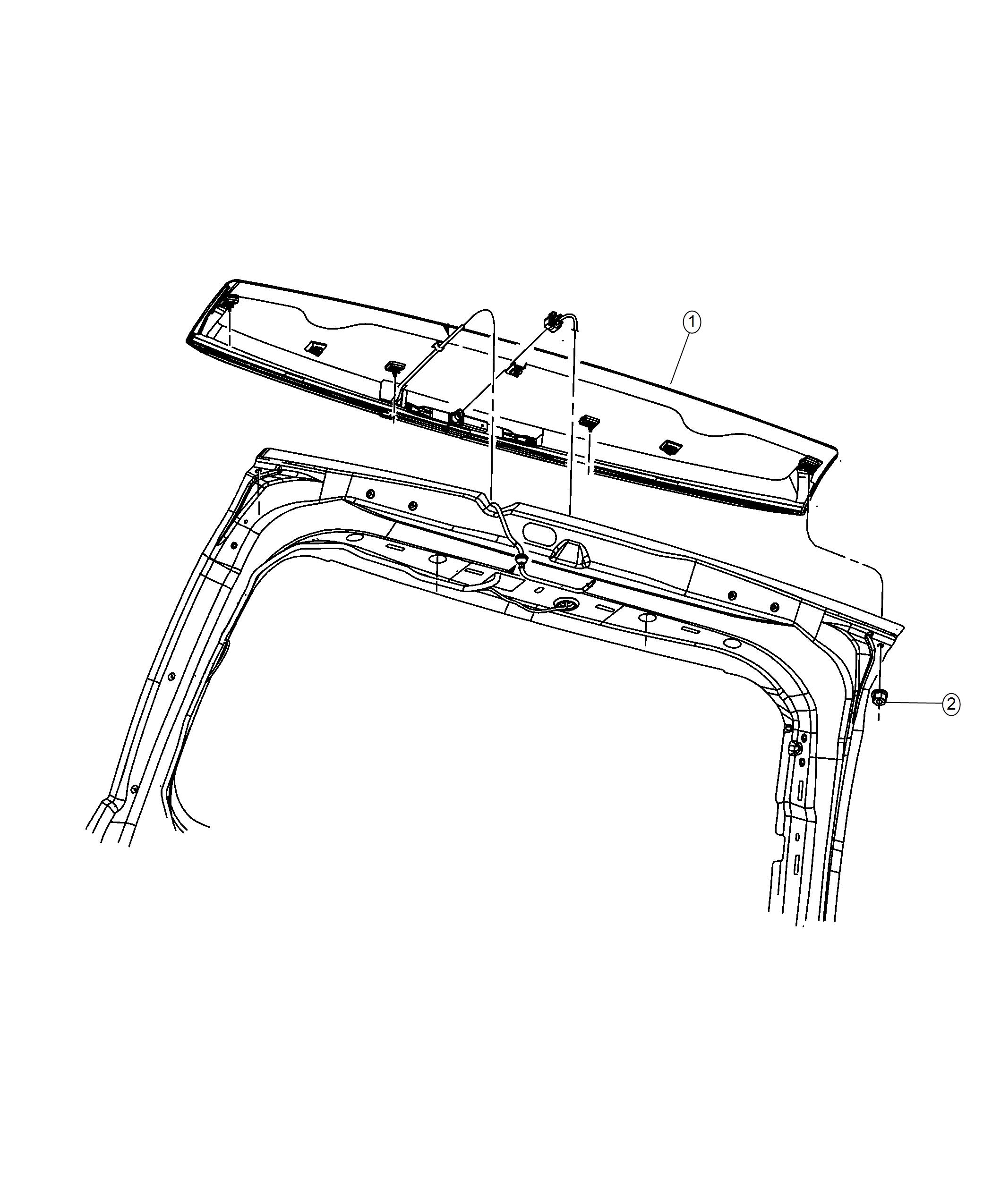 Diagram Spoilers. for your 1999 Dodge Grand Caravan   