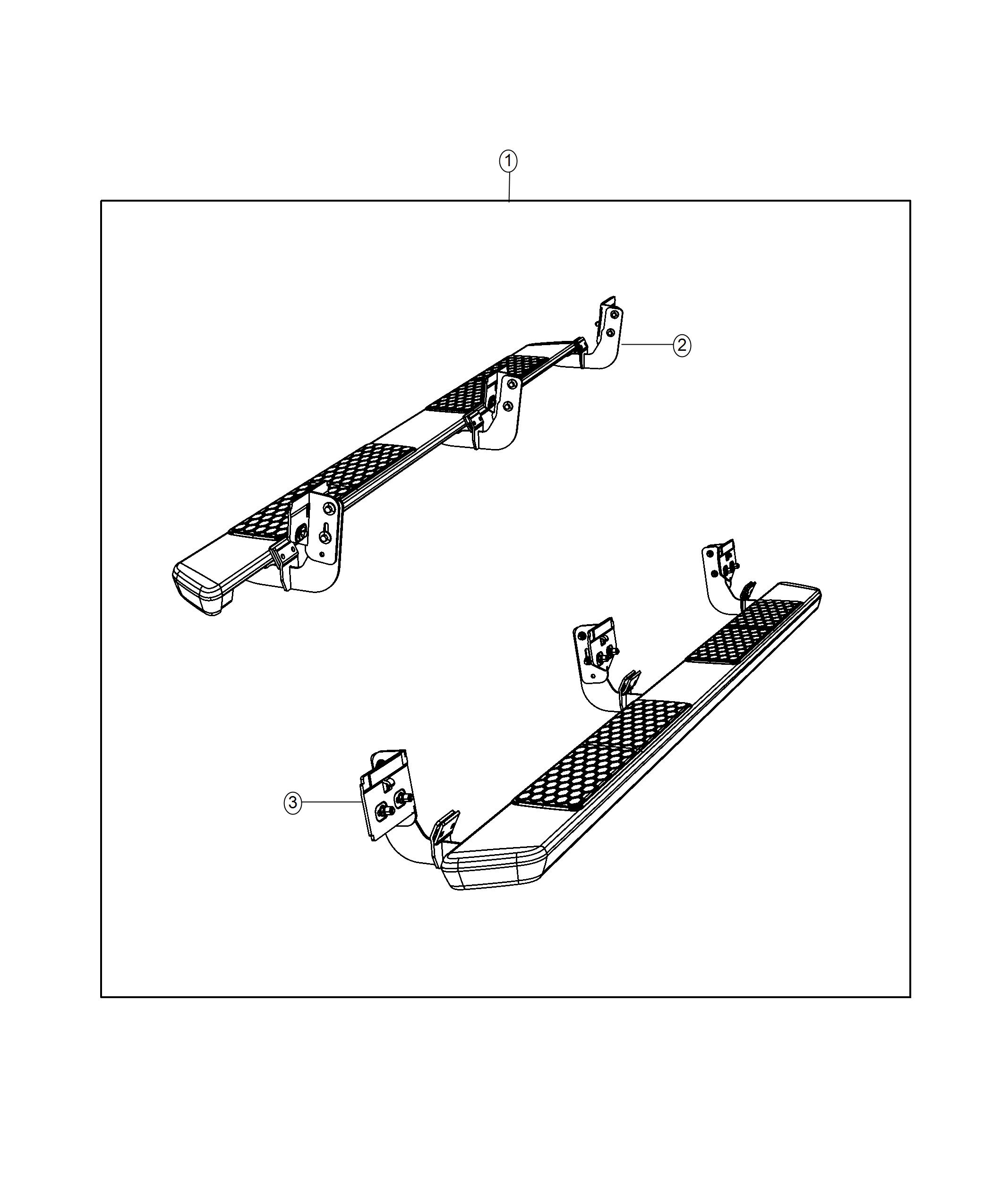 Diagram Board Kit, Running, Full. for your Ram 1500  