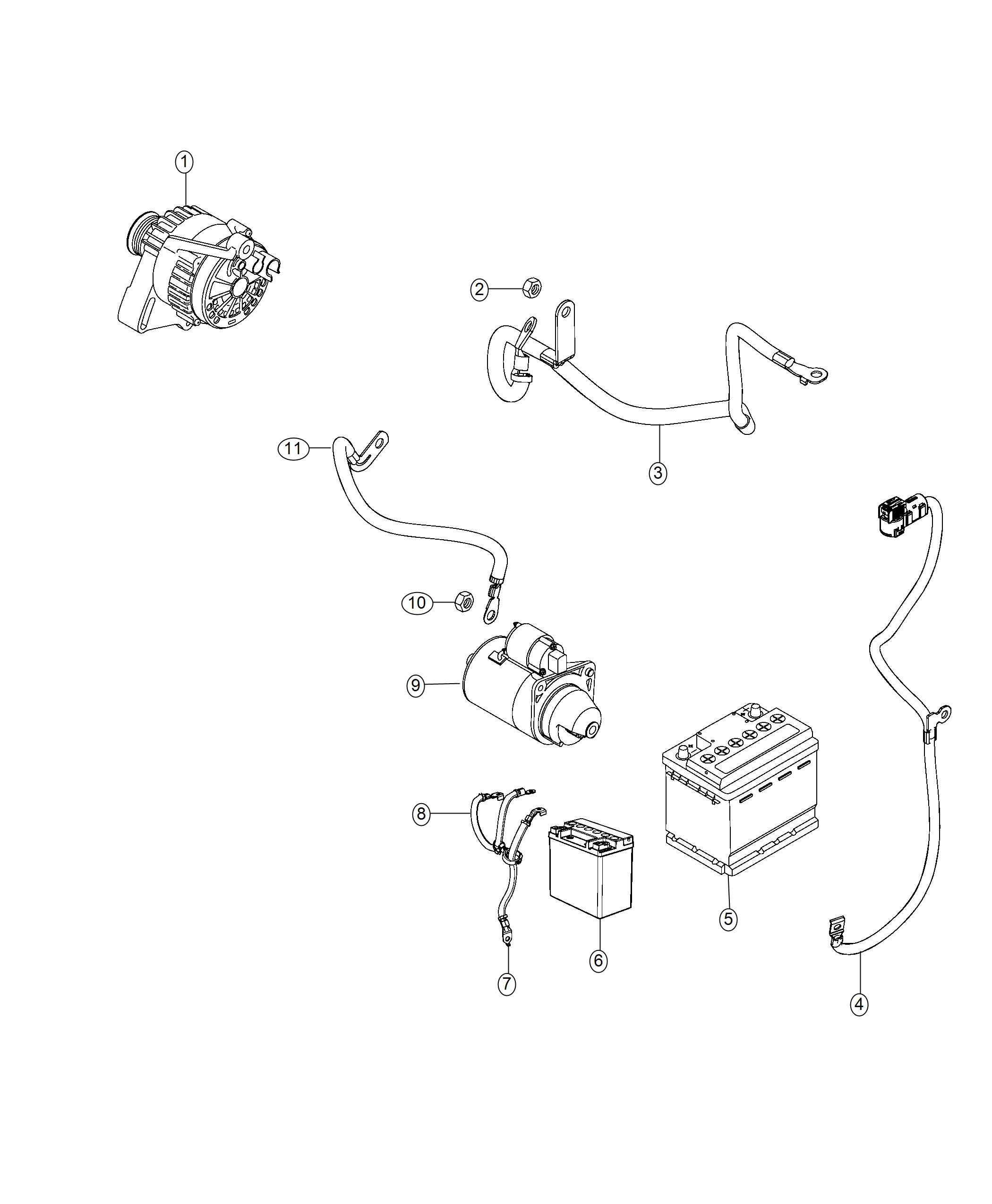 Diagram Battery Wiring. for your Jeep Compass  
