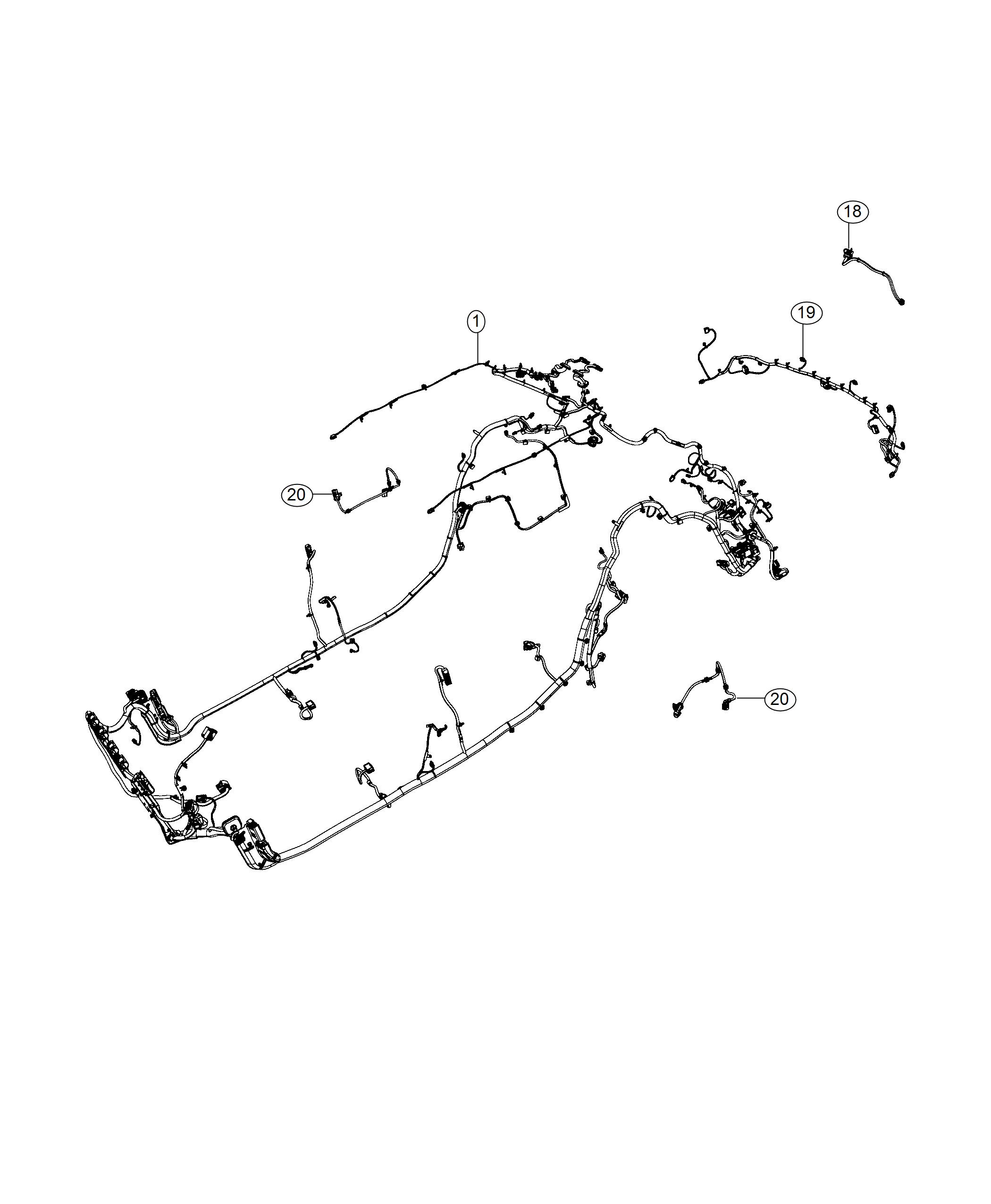 Diagram Wiring, Body. for your 2002 Chrysler Voyager   