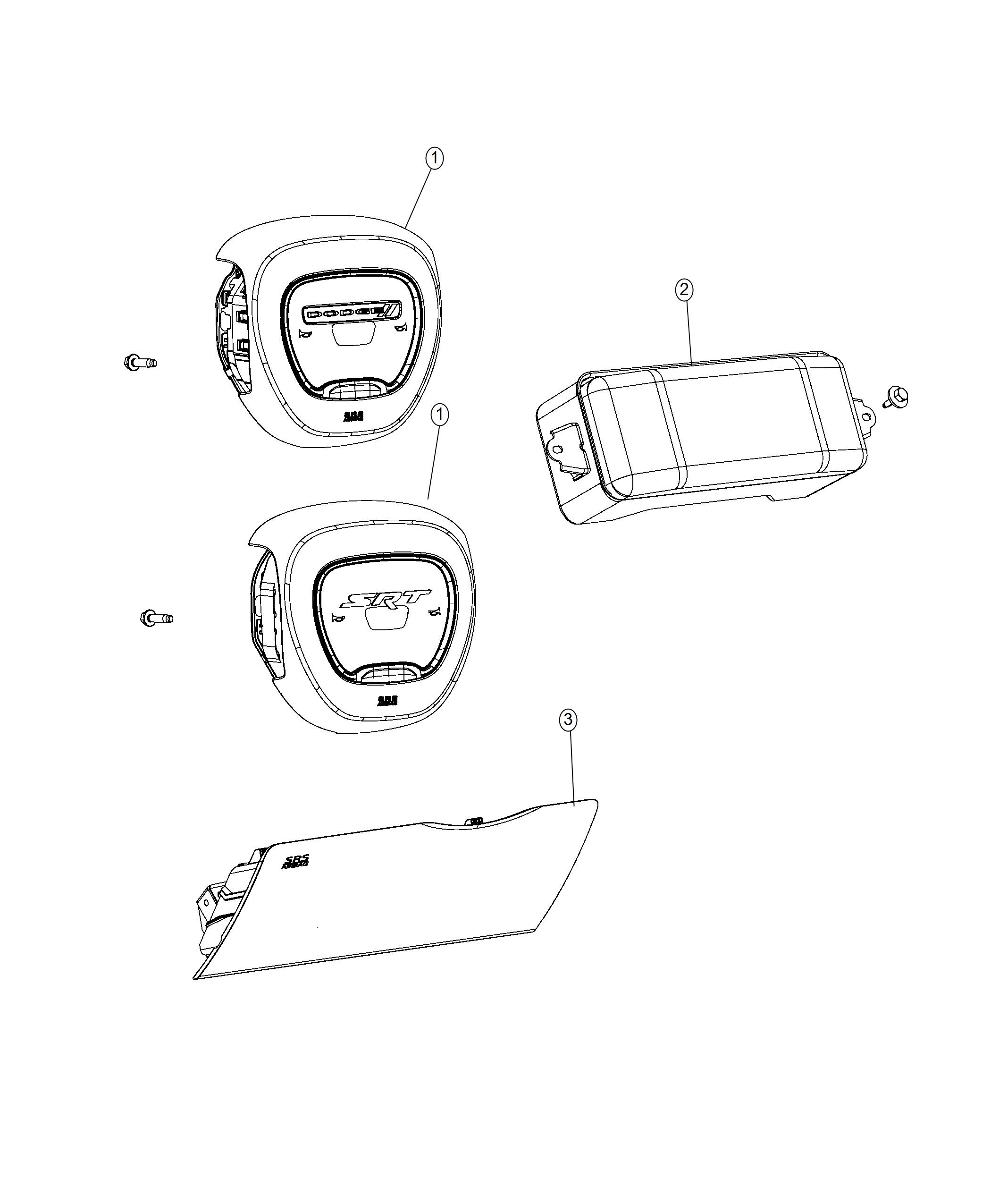 Air Bags Front. Diagram