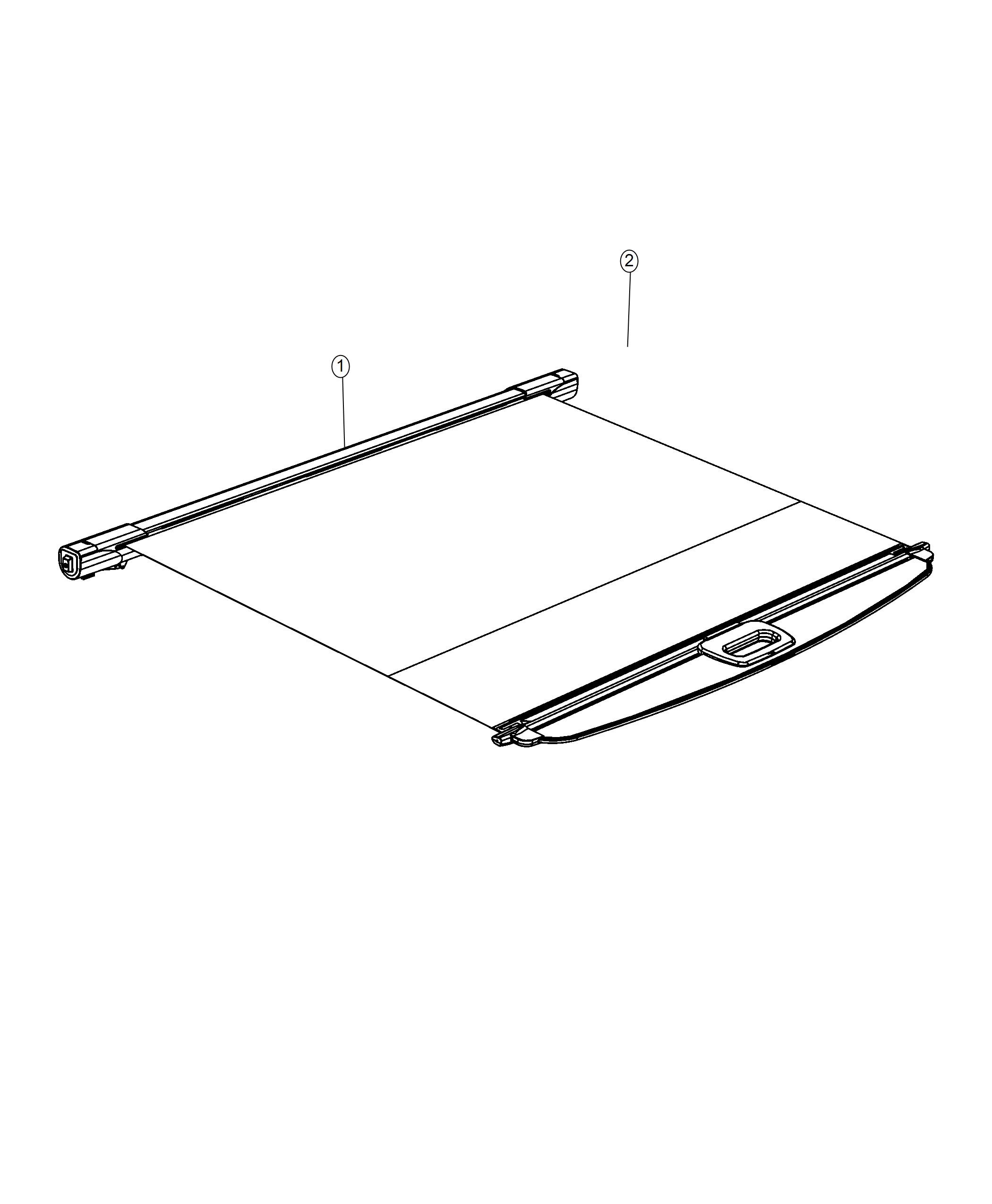 Diagram Security Cover. for your Dodge Durango  