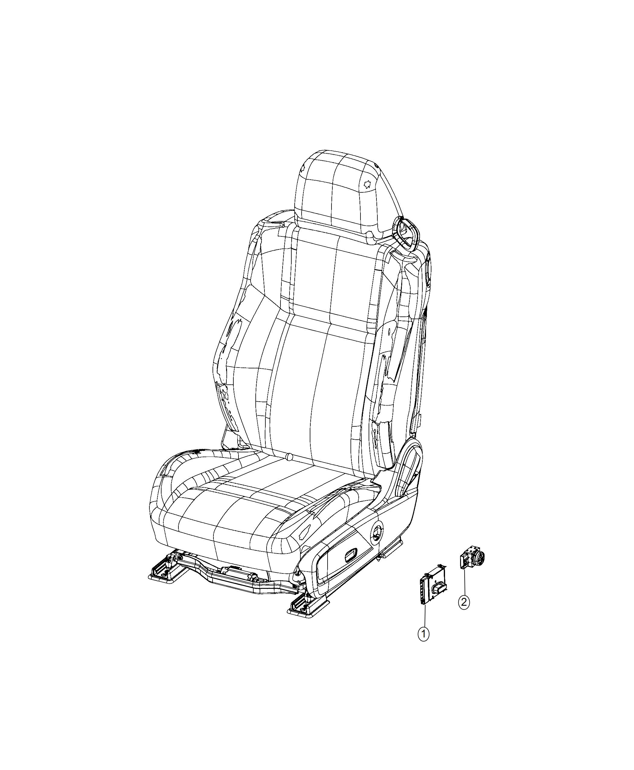 Diagram Switches, Seat. for your 2012 Dodge Grand Caravan   
