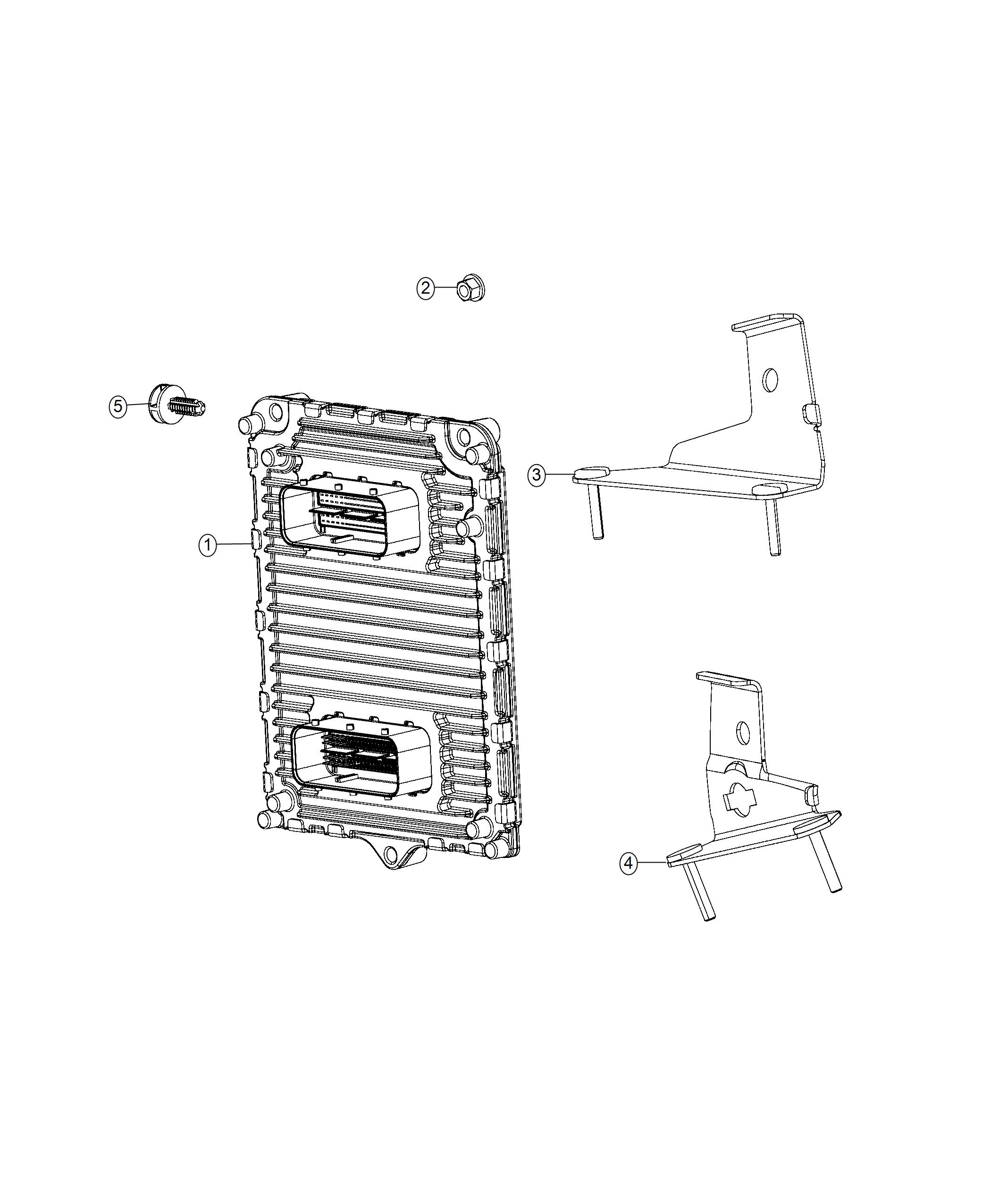 Diagram Module, Engine Control. for your 1999 Chrysler 300  M 