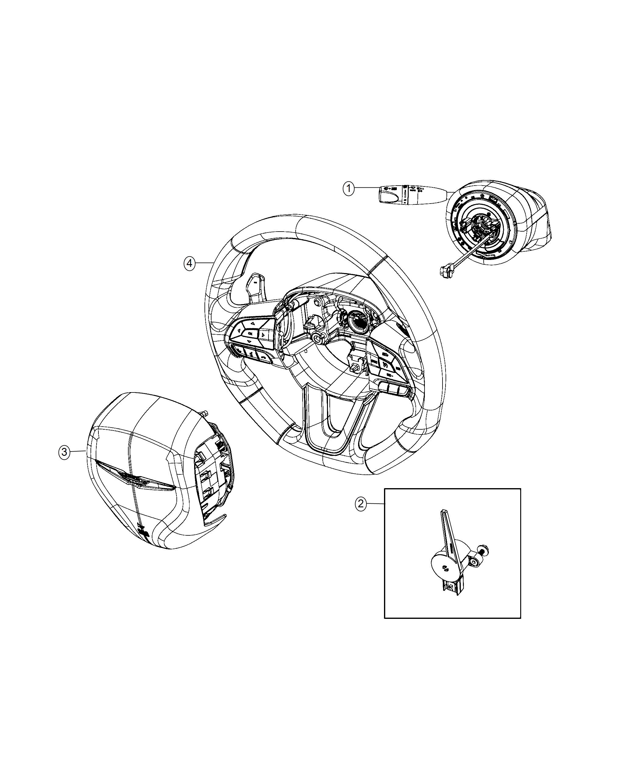 Diagram Module, Steering. for your Dodge Avenger  