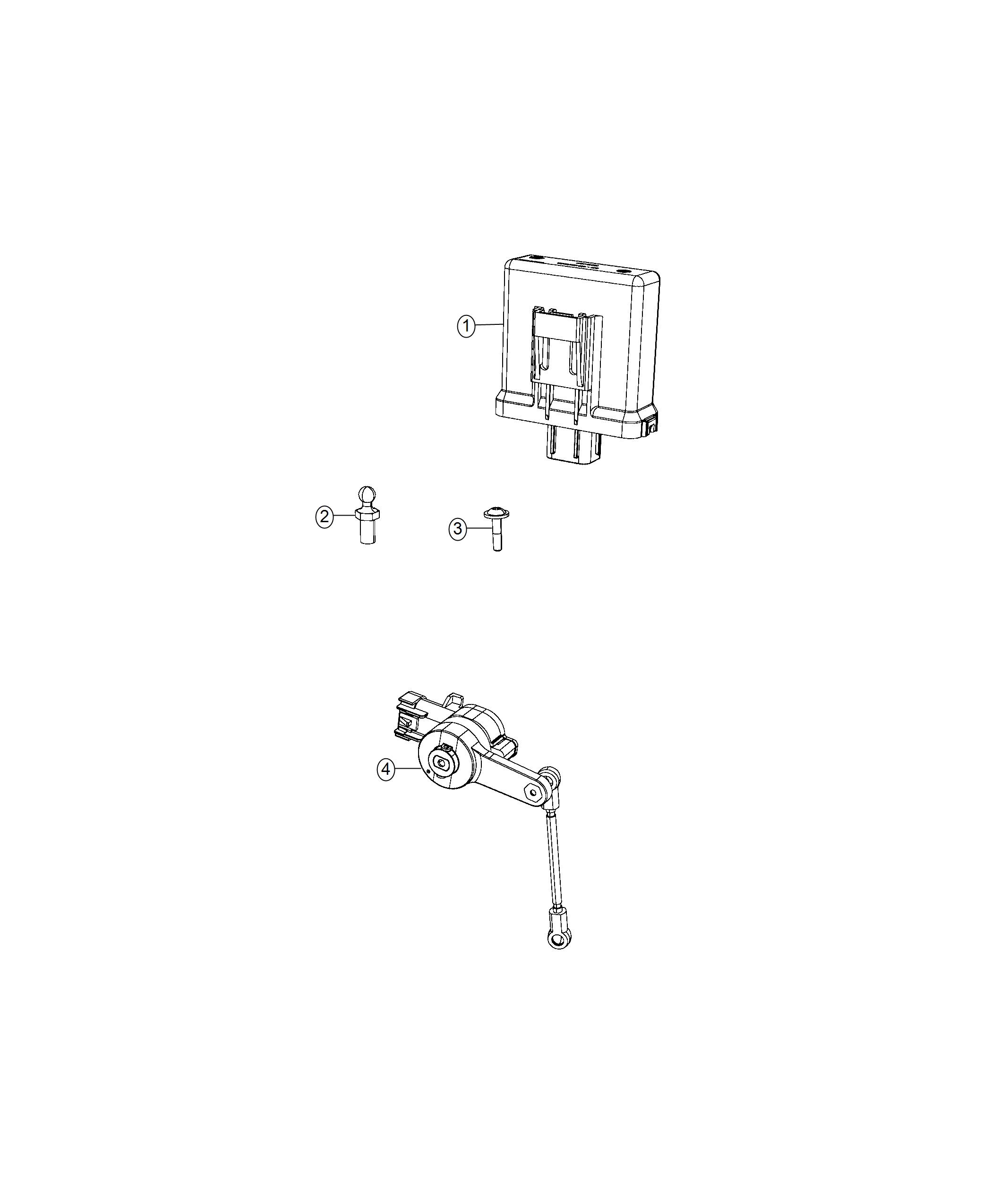 Diagram Module, Headlamp Leveling. for your Chrysler 300  M