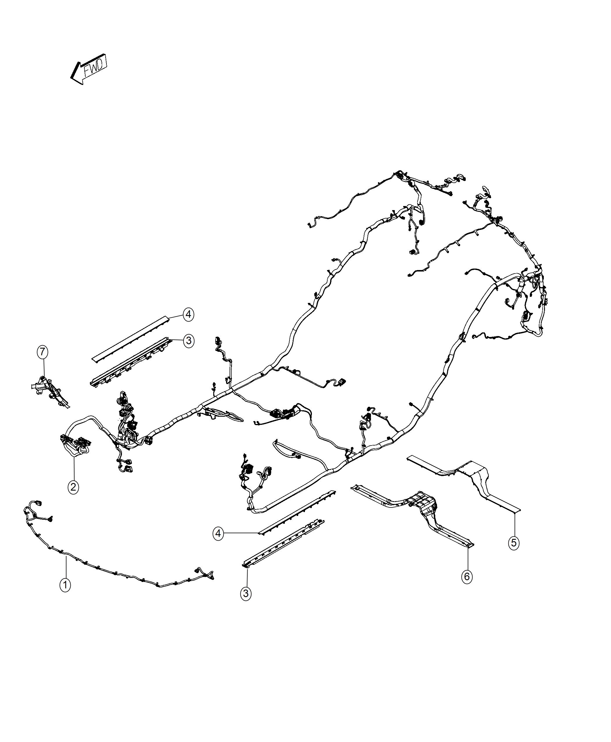 Diagram Wiring, Body. for your 2002 Chrysler Voyager   