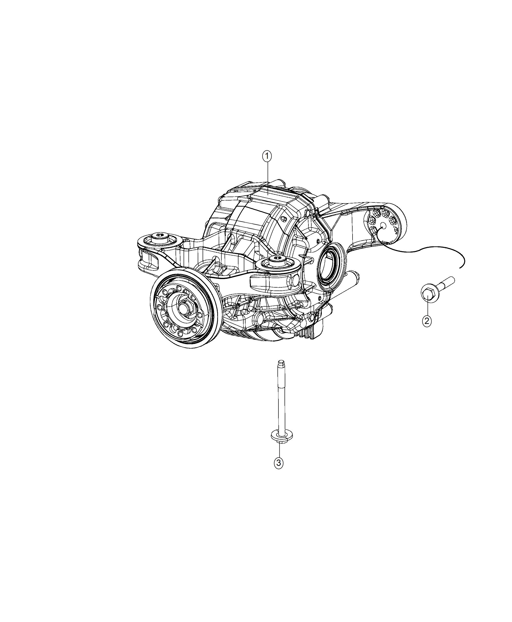 Diagram Axle Assembly. for your Chrysler