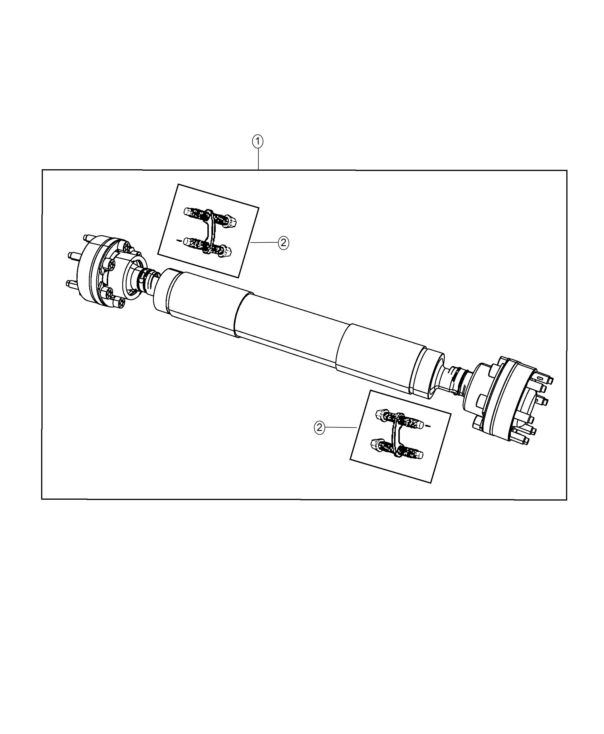 Diagram Shaft, Drive. for your 2002 Chrysler 300  M 