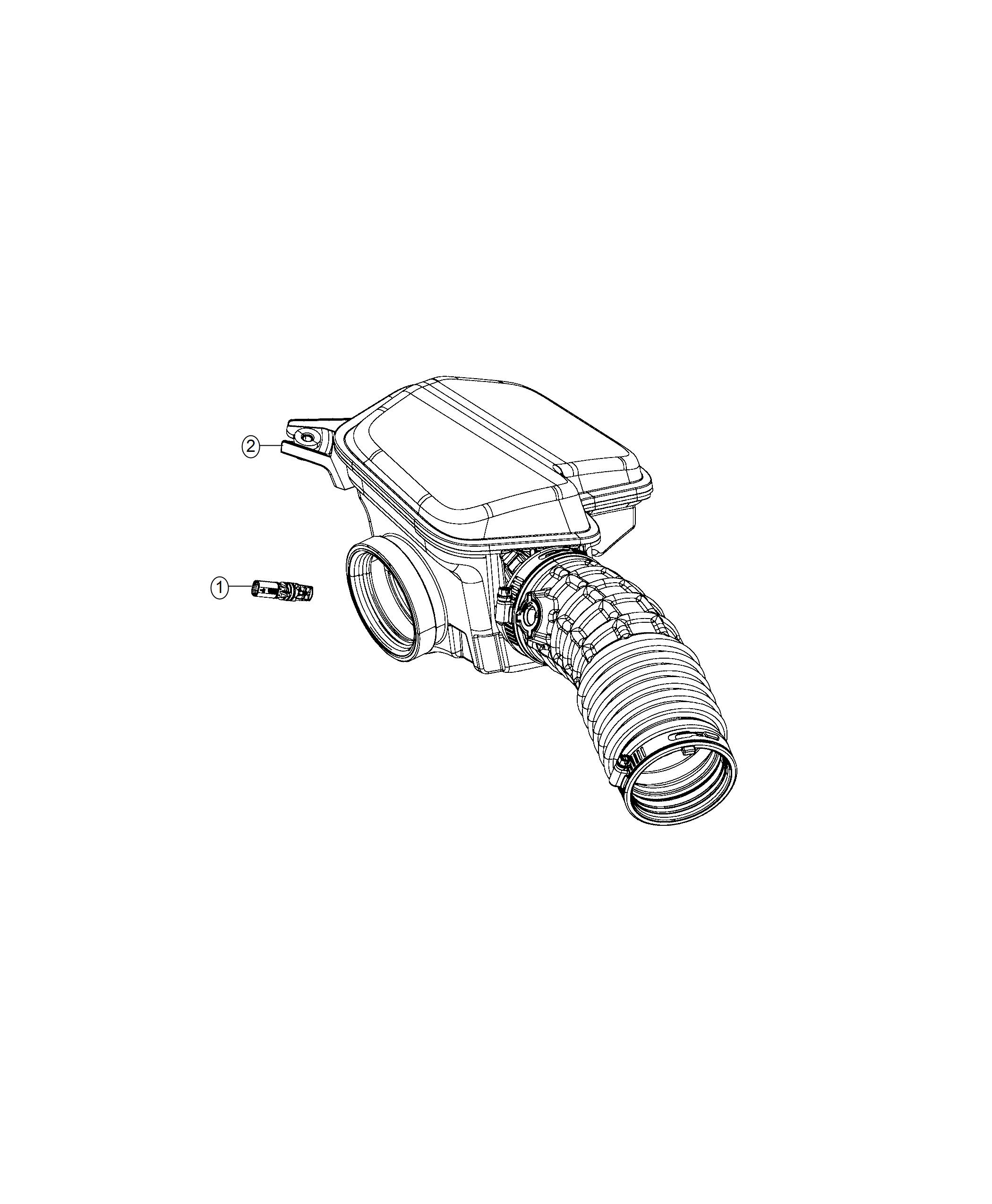 Diagram Sensor, Air Intake Temperature. for your Chrysler