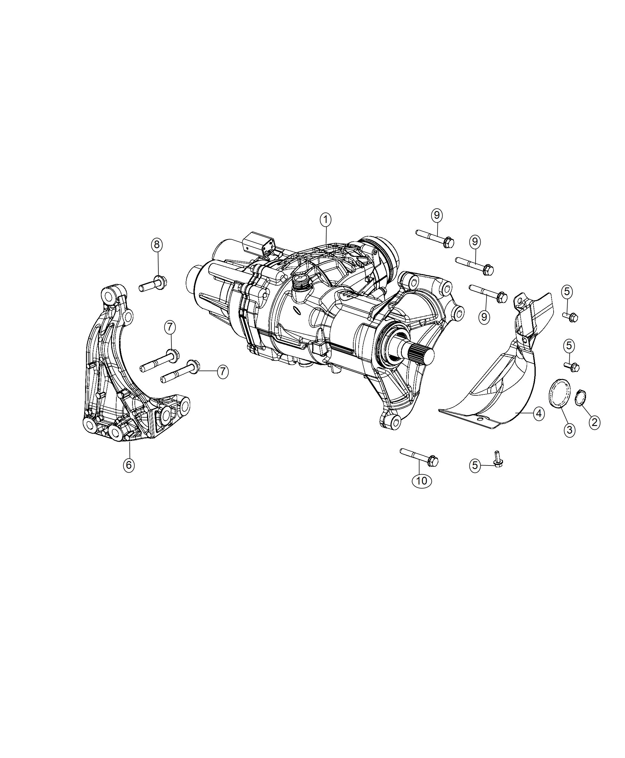 Diagram Assembly, Power Transfer Unit, [6-Speed C635 Manual Transmission], [2.0L I4 Turbo Diesel Engine w/ ESS]. for your Jeep Compass  